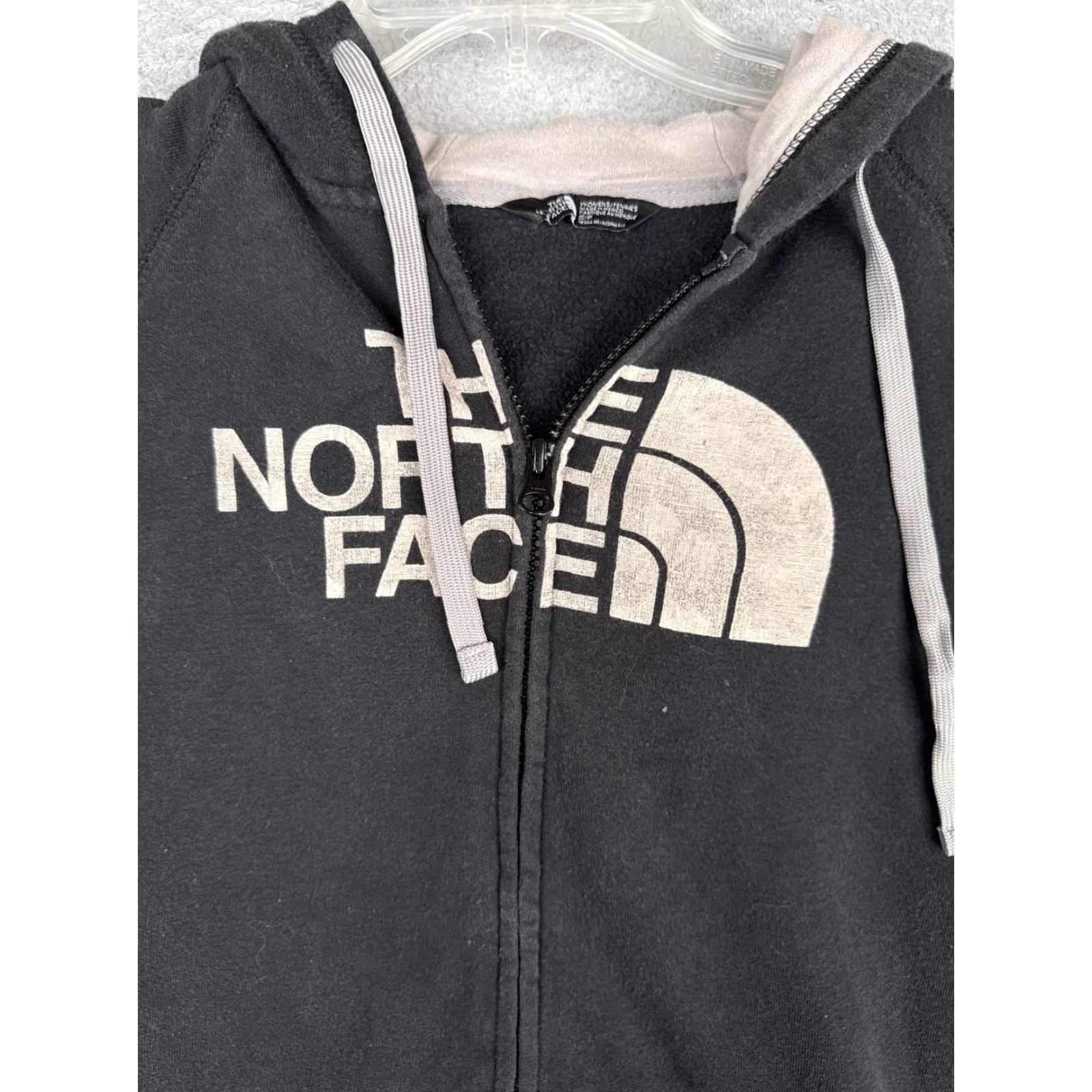 The North Face The North Face Hoodie Womens Small Black Full Zip Logo Fleece Sweatshirt Size S / US 4 / IT 40 - 6 Thumbnail