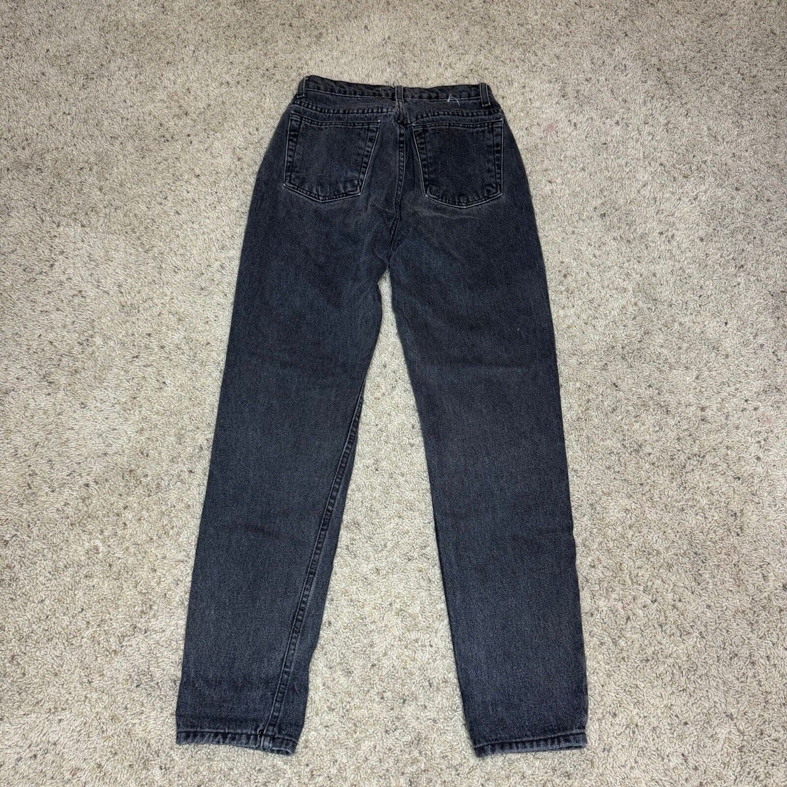 American Apparel American Apparel Womens Jeans Black Straight Leg Baggy Pants Size 42" / US 20 - 8 Thumbnail