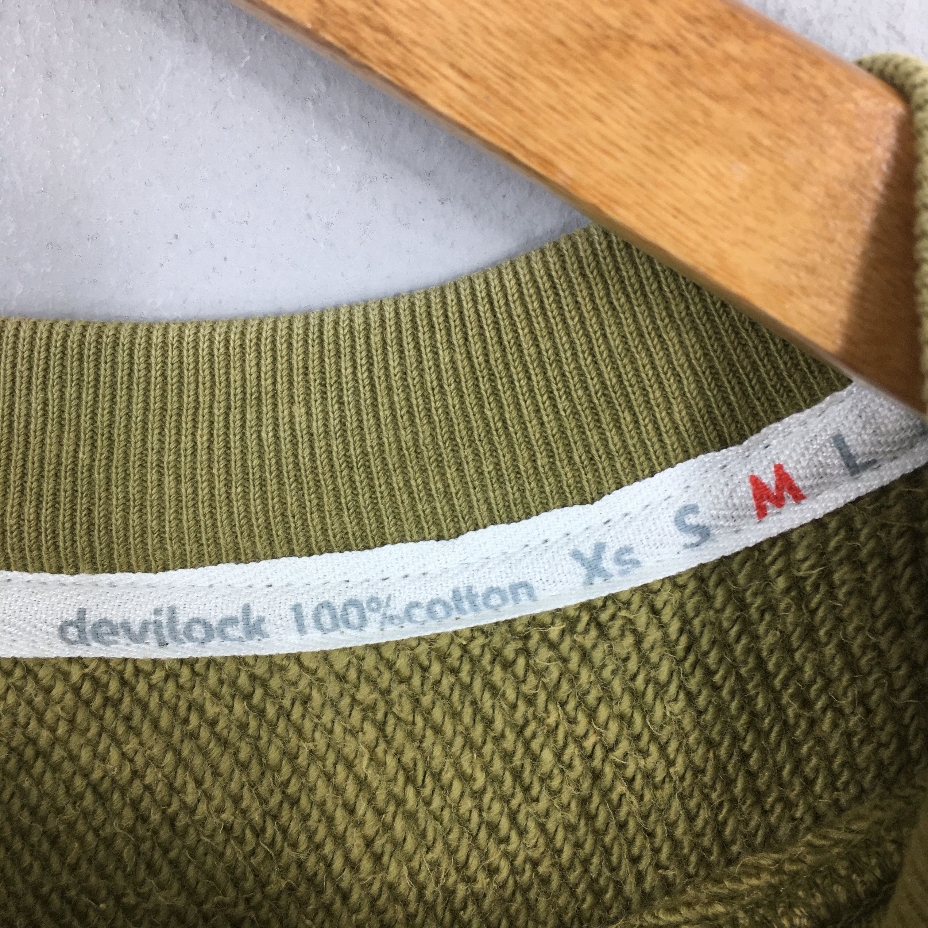 Devilock Vintage 90s Devilock Japan Sweatshirt Medium Size US M / EU 48-50 / 2 - 4 Thumbnail
