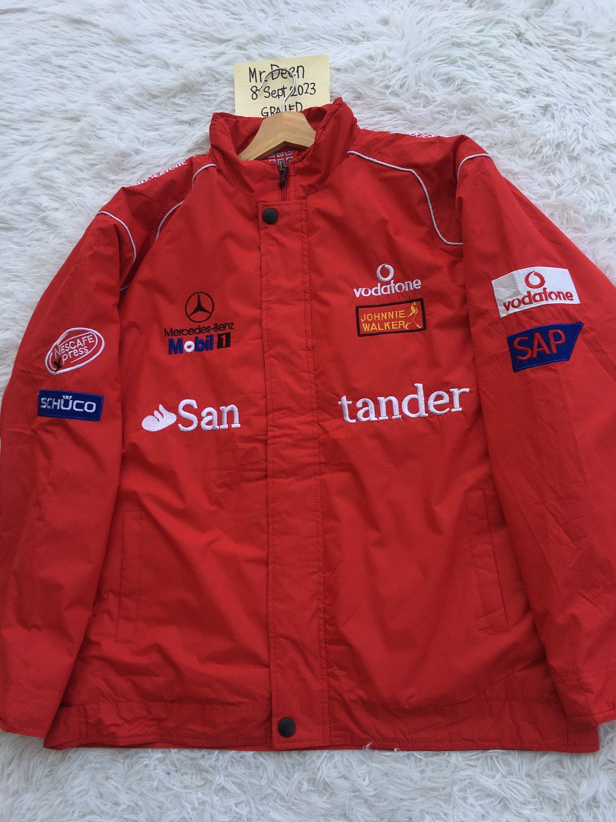 Formula 1 Rare Mercedes Benz x Johnie Walker Racing Jacket Size US XL / EU 56 / 4 - 8 Thumbnail