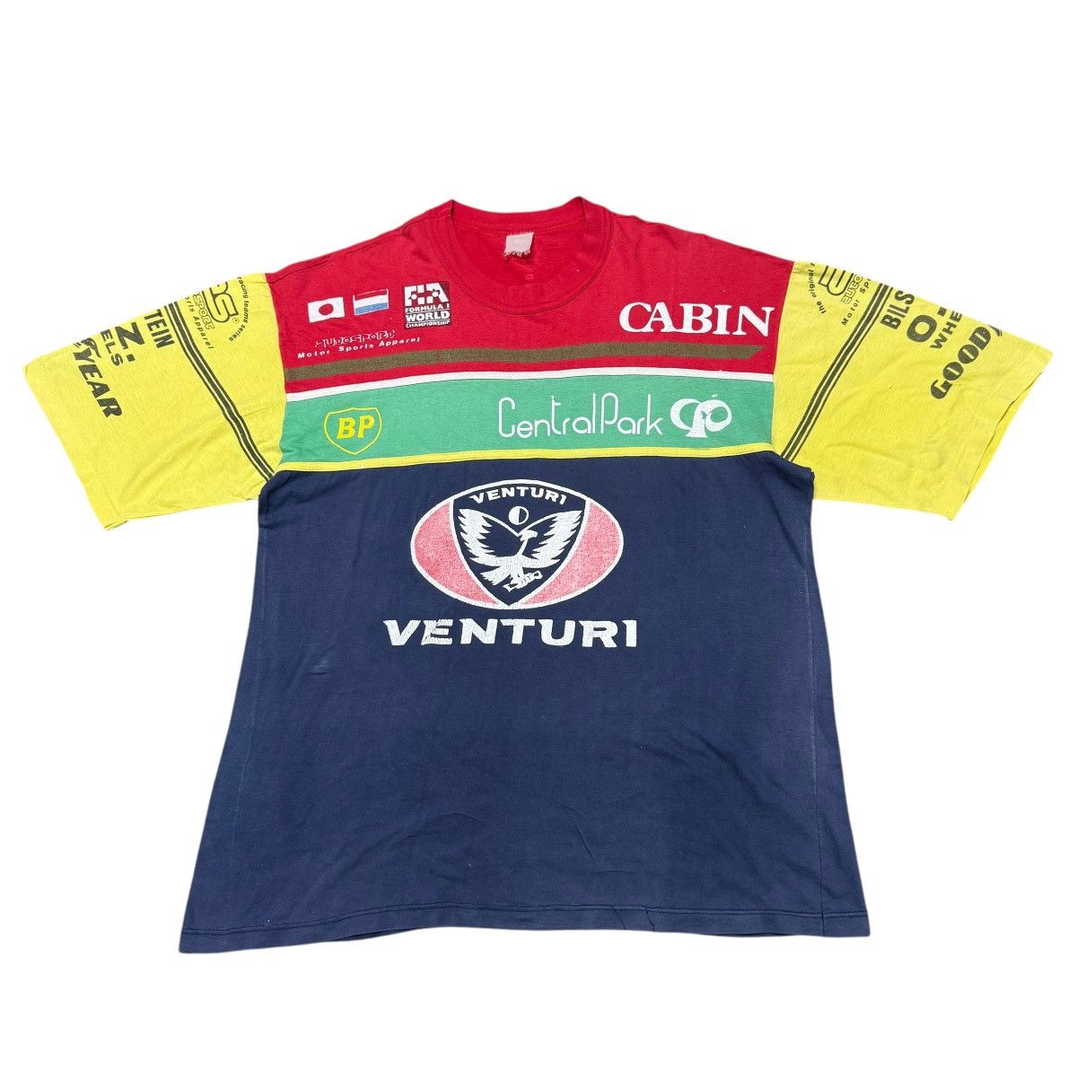 Vintage Vintage Venturi Racing Team Shirt Lamborghini Chrysler Size US M / EU 48-50 / 2 - 1 Thumbnail