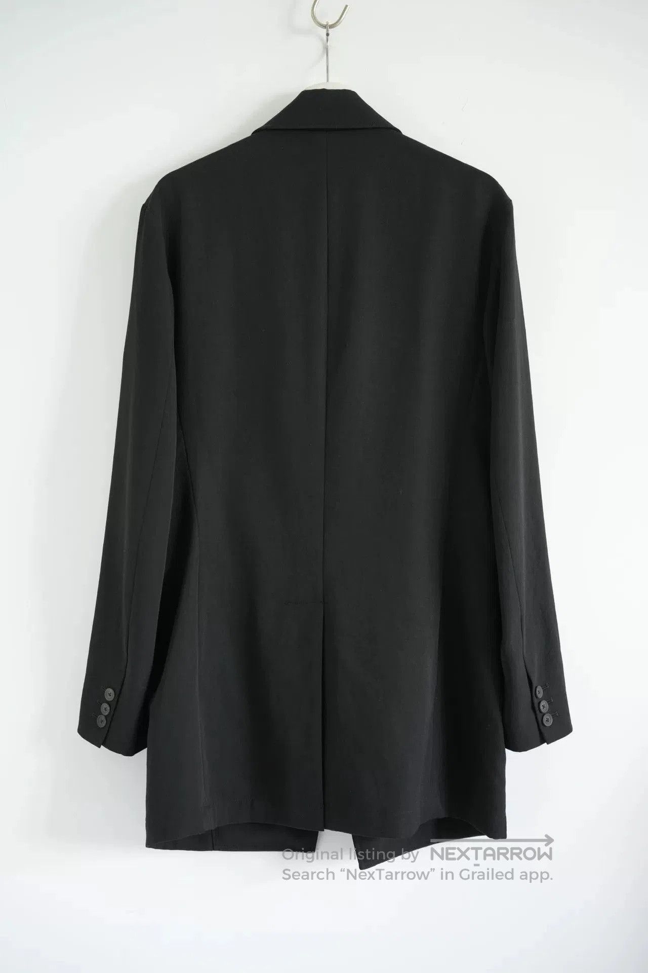 Yohji Yamamoto Yohji Yamamoto Black Floral Zip Suit Jacket. Size US M / EU 48-50 / 2 - 2 Thumbnail