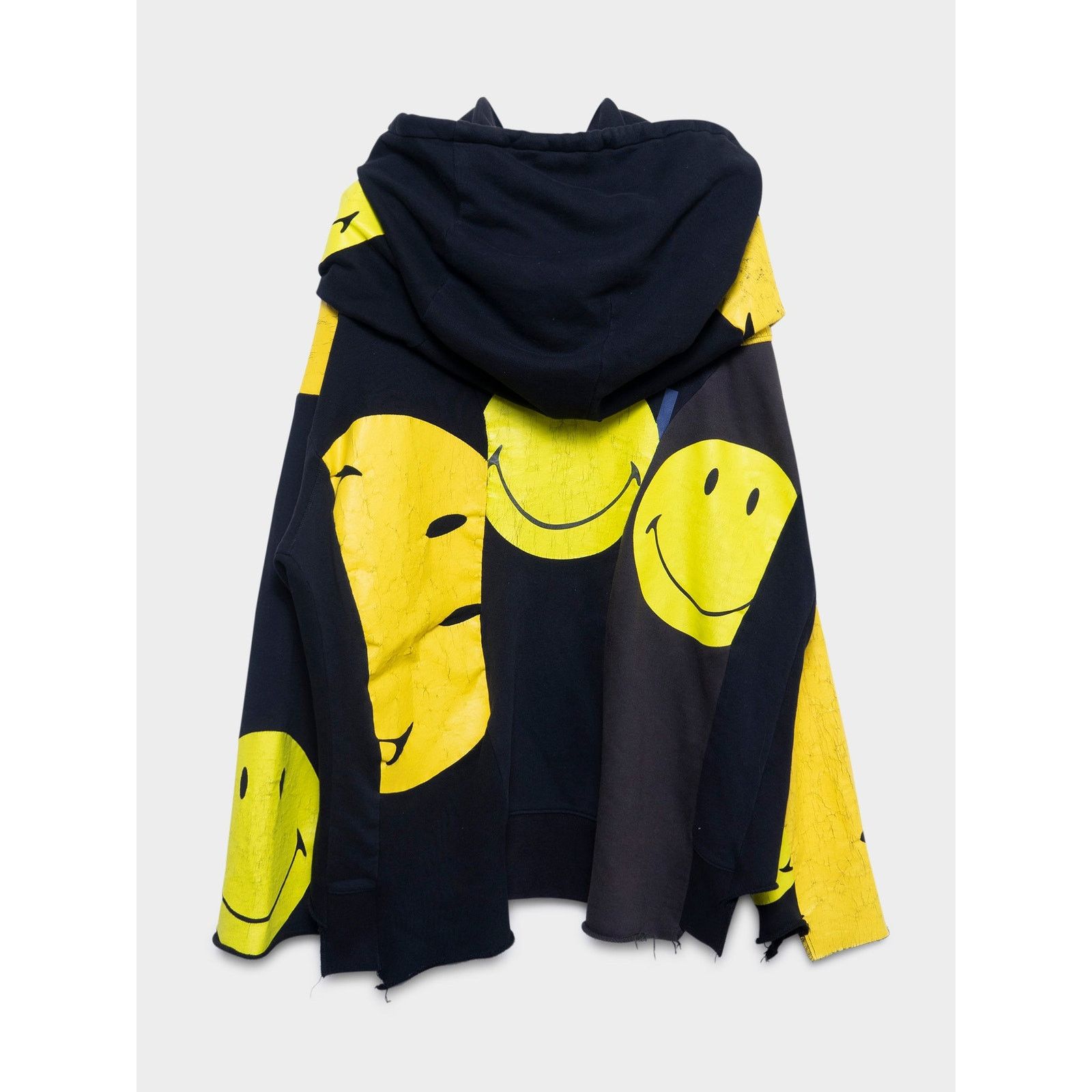 Kapital Reconstructed Smiley Hoodie Size US L / EU 52-54 / 3 - 3 Thumbnail