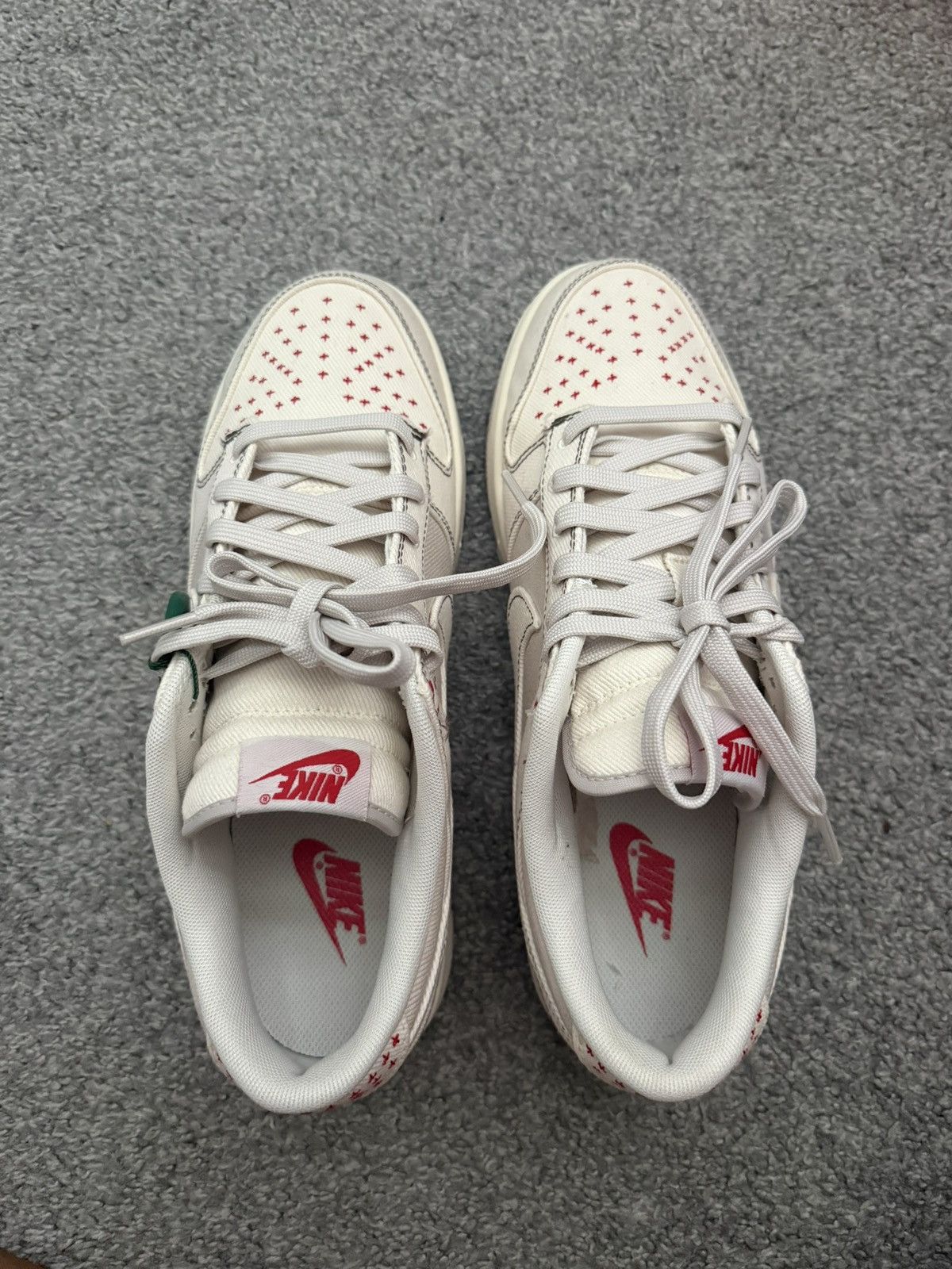 Nike Nike Dunk Low Retro SE Light Orewood Brown/Pale Ivory Size US 10 / EU 43 - 3 Thumbnail