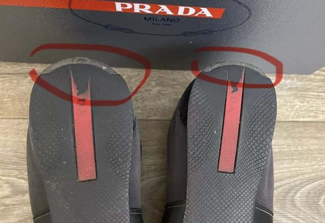 Prada Prada sneakers size 9,5 black/ gray Size US 9.5 / EU 42-43 - 19 Thumbnail