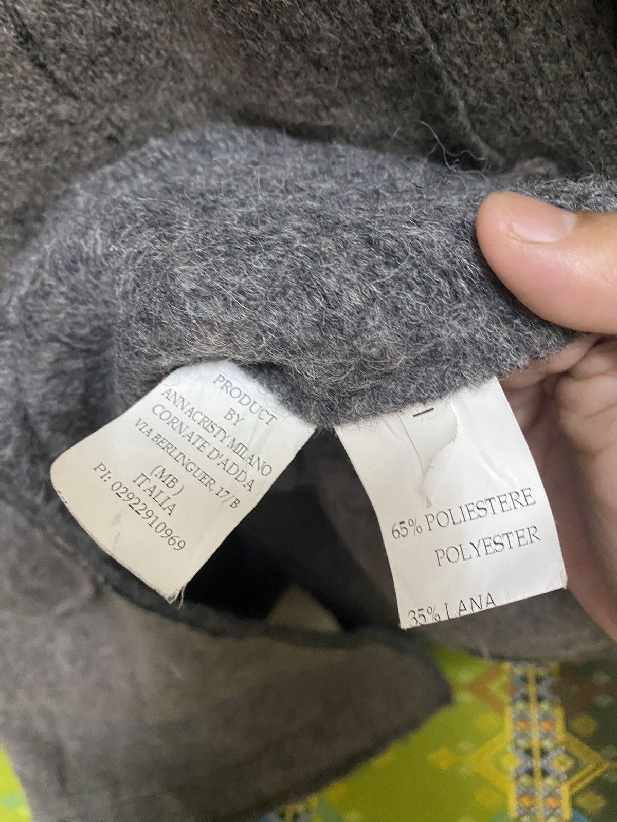 If Six Was Nine × The Unbranded Brand Wool Long Jaket Size XS / US 0-2 / IT 36-38 - 5 Thumbnail