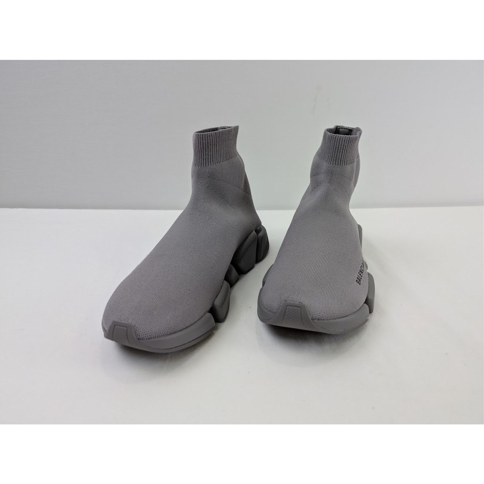 Balenciaga o1rshd1 Speed 2.0 Graffiti New Re Cycled Sneakers Dark Grey Size US 10 / EU 43 - 6 Thumbnail