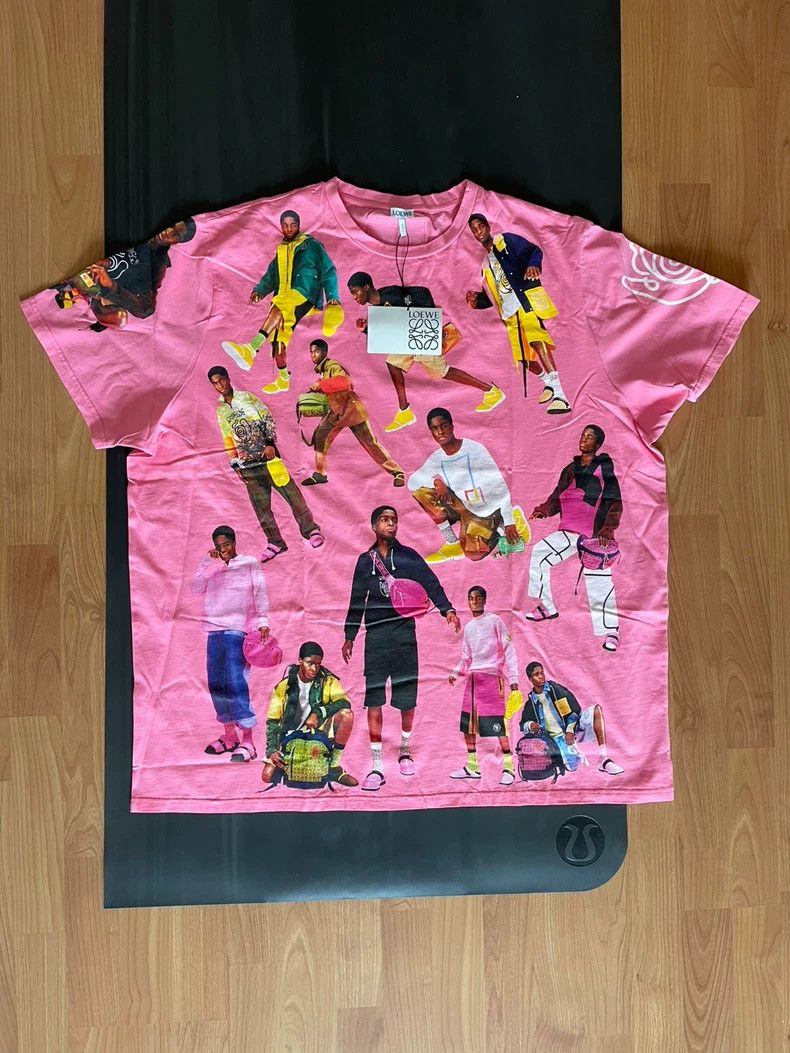 Loewe LOEWE Pink T-shirt Size M / US 6-8 / IT 42-44 - 2 Thumbnail