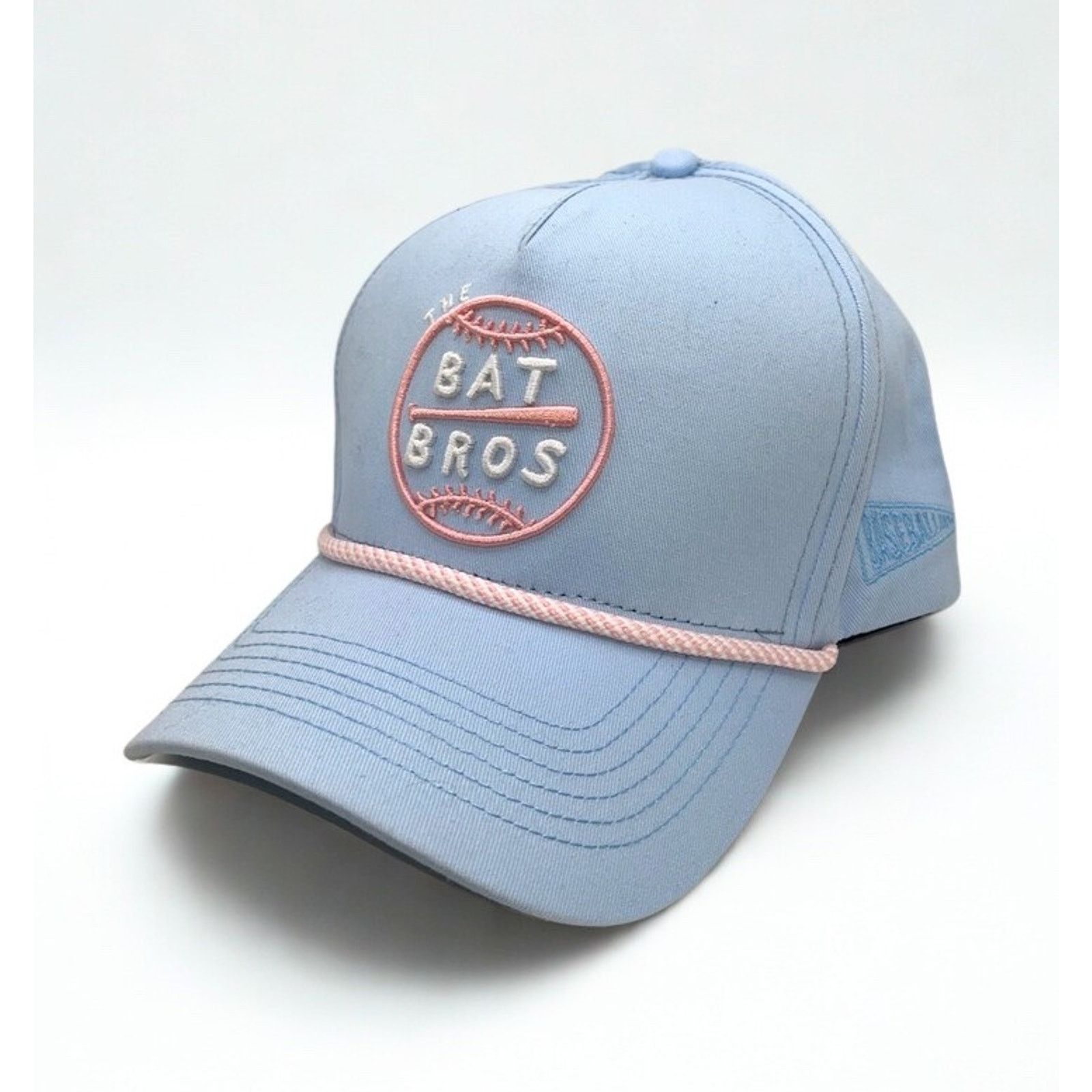 Other Bat Bros Baseballism Five Panel Snapback Hat Light Blue Rare Size ONE SIZE - 6 Thumbnail