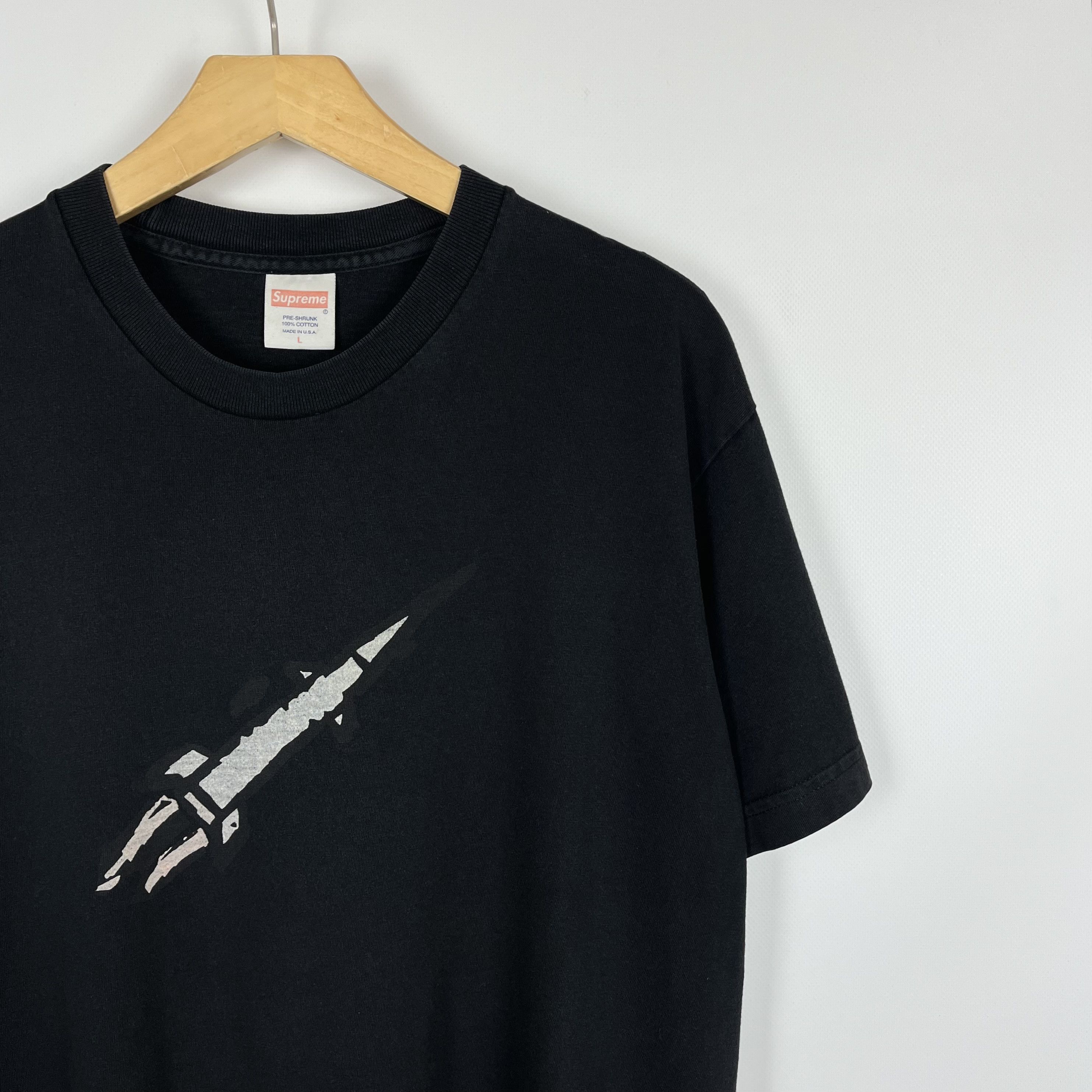 Supreme Supreme Rocket Big Logo T Shirt FW14 Size US L / EU 52-54 / 3 - 2 Thumbnail