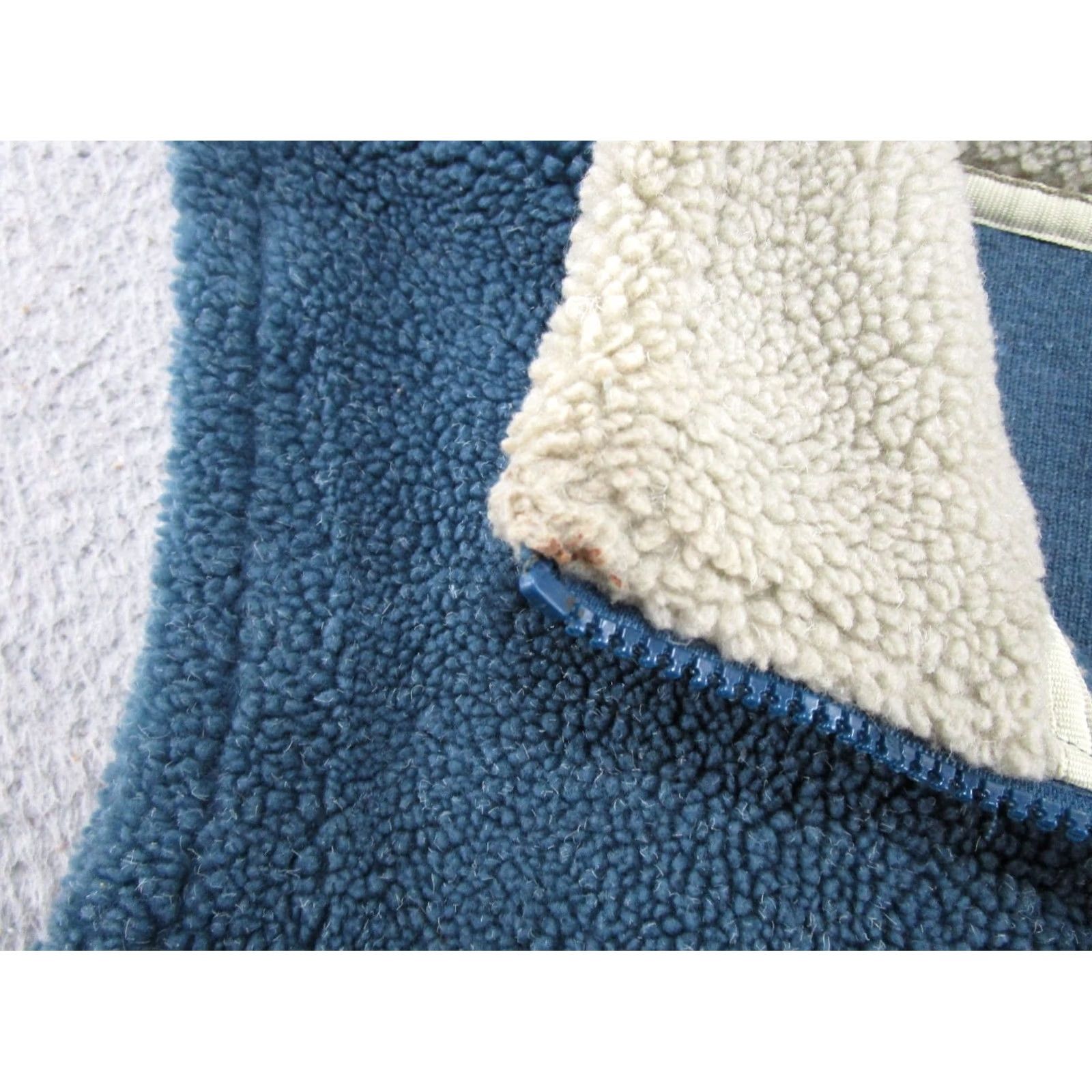 Vintage VINTAGE Cabela's Vest Mens L Blue Fleece Full Zip Up Size US L / EU 52-54 / 3 - 3 Thumbnail