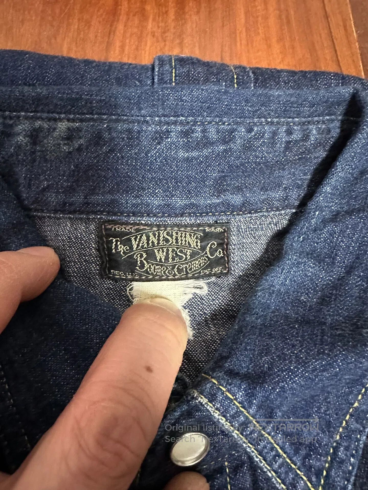 Freewheelers Vintage FREEWHEELERS Denim Shirt. Size US M / EU 48-50 / 2 - 4 Thumbnail