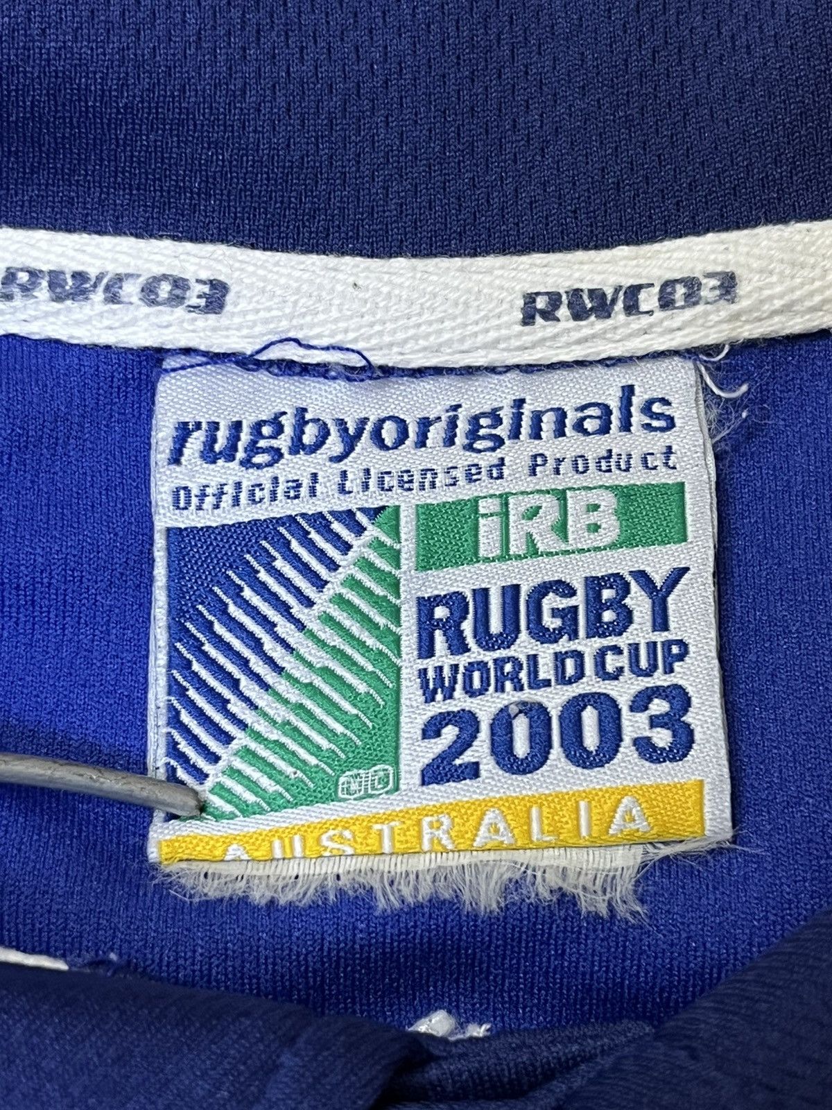Other VINTAGE Y2K RUGBY WORLD CUP AUSTRALIA IRB 2003 POLO SHIRT Size US L / EU 52-54 / 3 - 12 Thumbnail