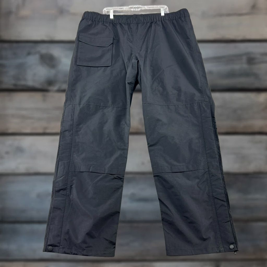 Rains Duluth Pant Mens 2XL 44x34 Black Rain Cargo Nylon Waterproof Workwear Casual Pants Straight Leg Adjustable Pockets Cotton Nylon Size US 39 - 1 Thumbnail