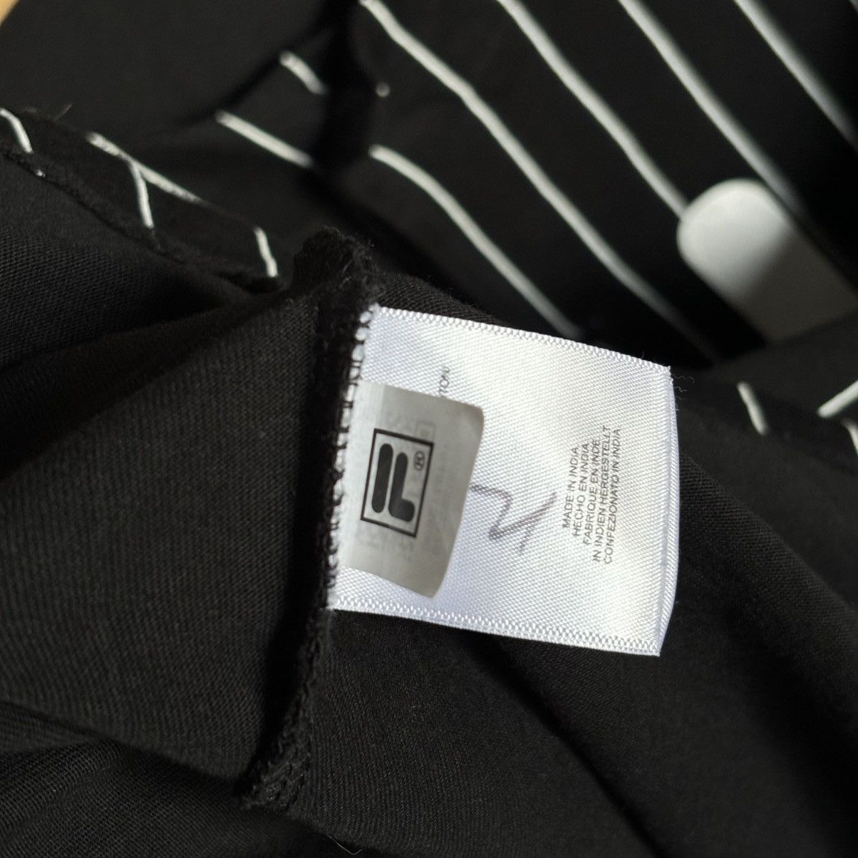 Fila Fila Black Label tee t-shirt black large streetwear Size US L / EU 52-54 / 3 - 4 Thumbnail