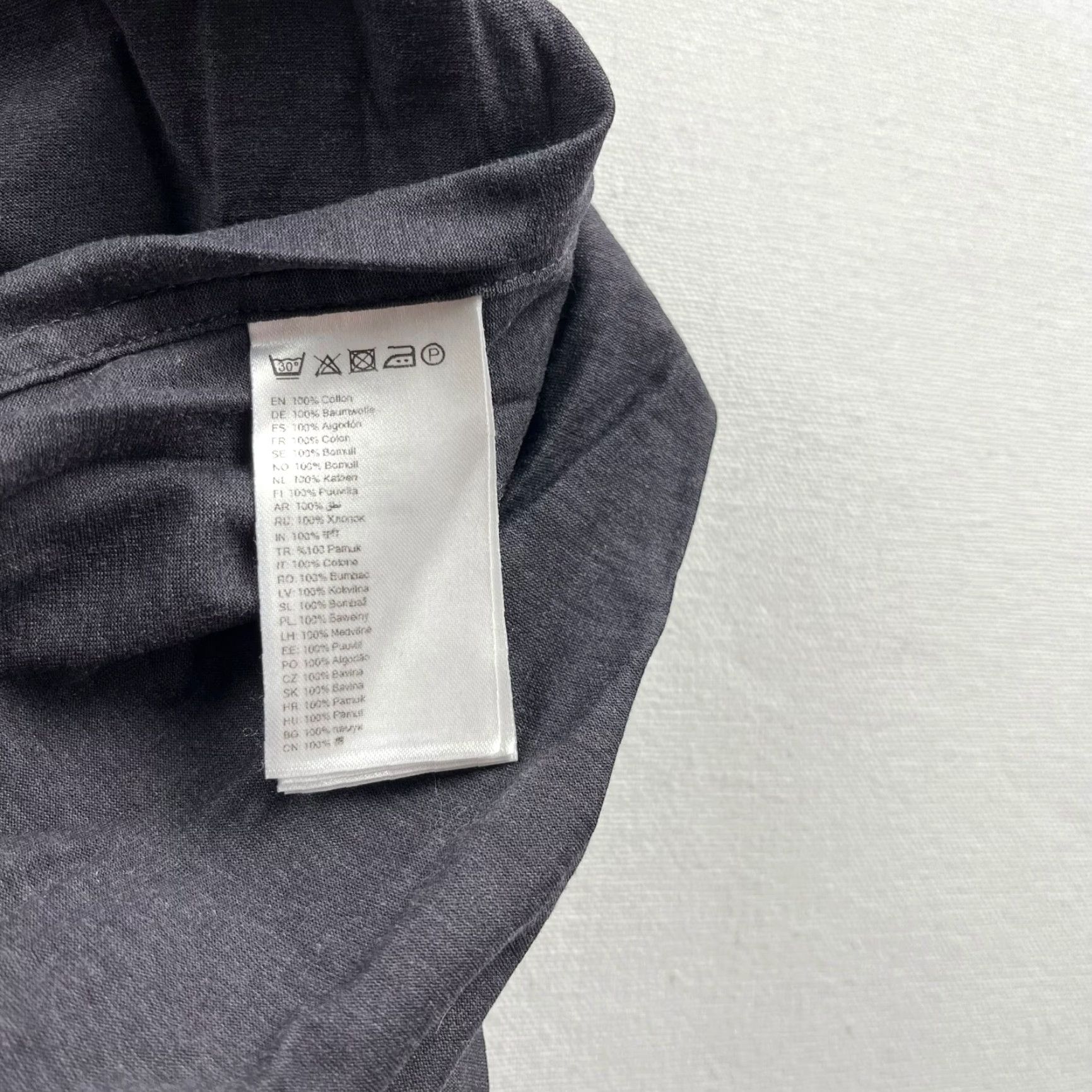 Eton Eton Men’s Shirt Gray 100% Cotton Button-Down Slim Regular Medium Long Sleeve Button-Up Shirt Mens Size US L / EU 52-54 / 3 - 4 Thumbnail
