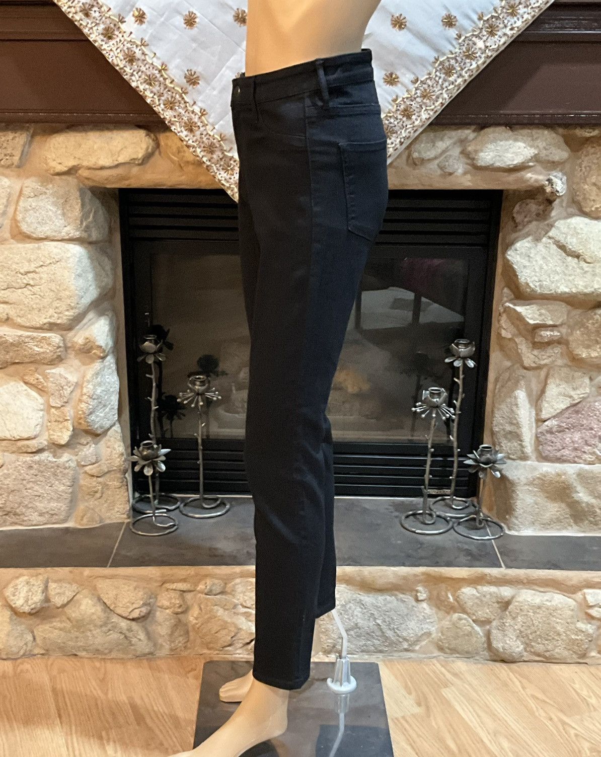 H&M H&M Skinny Ankle Regular Waist Black Jeans 30 Size 30" / US 8 / IT 44 - 2 Thumbnail