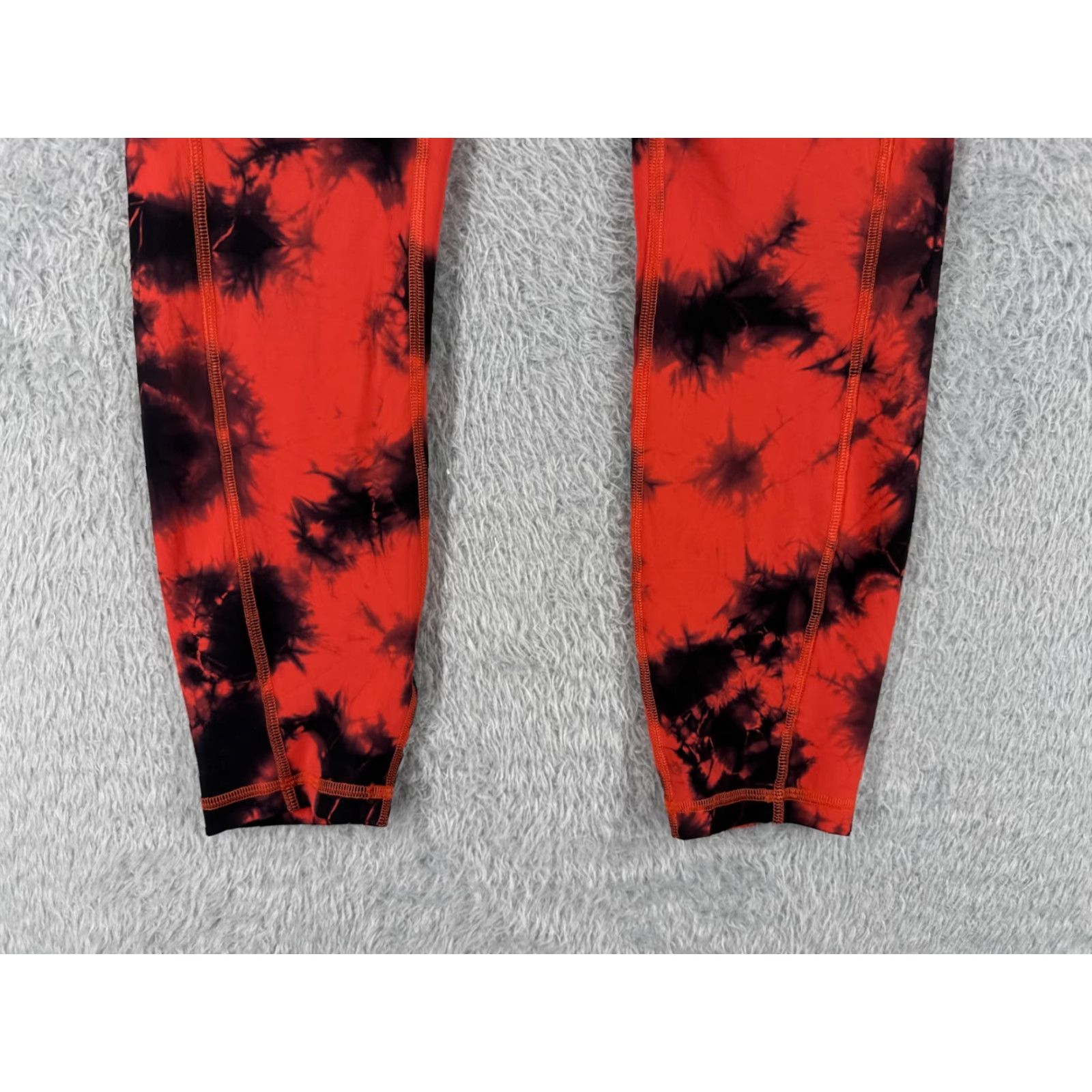 Lululemon Lululemon Pants 8 Red Black Invigorate High-Rise Tight 25" Wash Pockets Cropped Solid Womens Size 30" / US 8 / IT 44 - 2 Thumbnail
