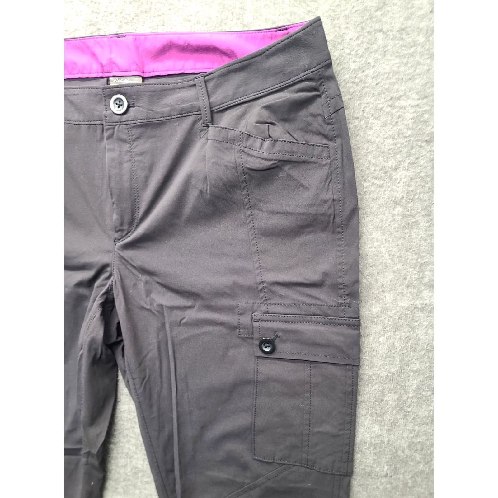 Eddie Bauer VINTAGE Eddie Bauer Pants Womens 12x30 Travex Guide Pro Active Fit Hiking Gorpcore Cargo Size 34" / US 12 / IT 48 - 6 Thumbnail