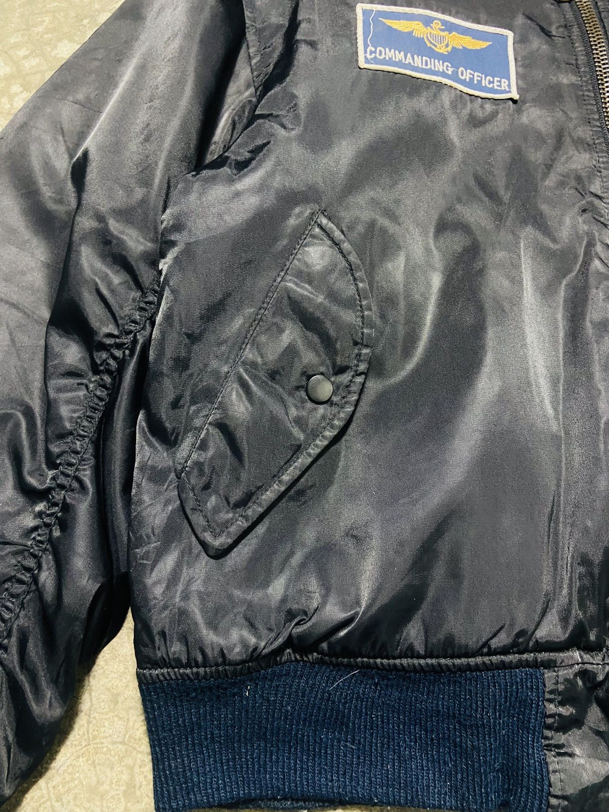 Alpha Industries Vintage Gleeman Bomber Flight Jacket Size US L / EU 52-54 / 3 - 7 Thumbnail