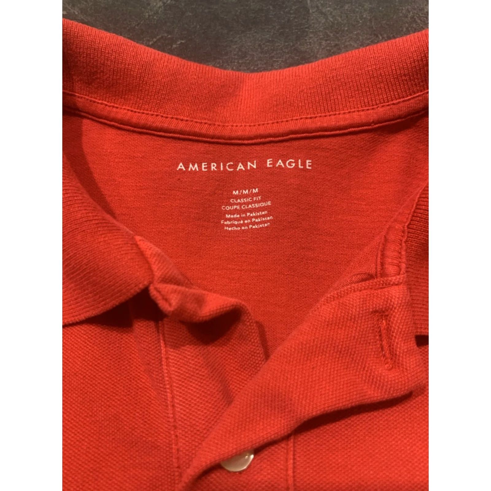 American Eagle Outfitters American Eagle Shirt Adult Medium Short Sleeve Button-Up Collared Casual Red Men's Regular Cotton All Seasons 90s? No (note: avoid adding decade) Size US M / EU 48-50 / 2 - 5 Thumbnail