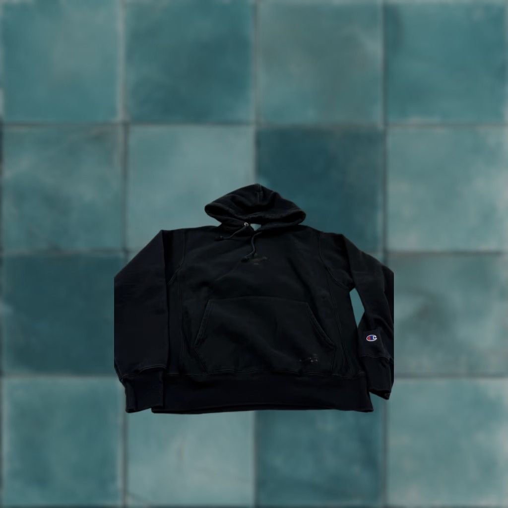 Champion Reverse Weave Hoodie Mens Medium Black DVSN Morning After Graphic R&B