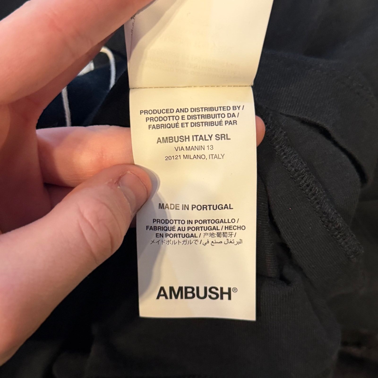 Ambush Design Ambush Turtle Neck Longsleeve T-Shirt Size US M / EU 48-50 / 2 - 6 Thumbnail