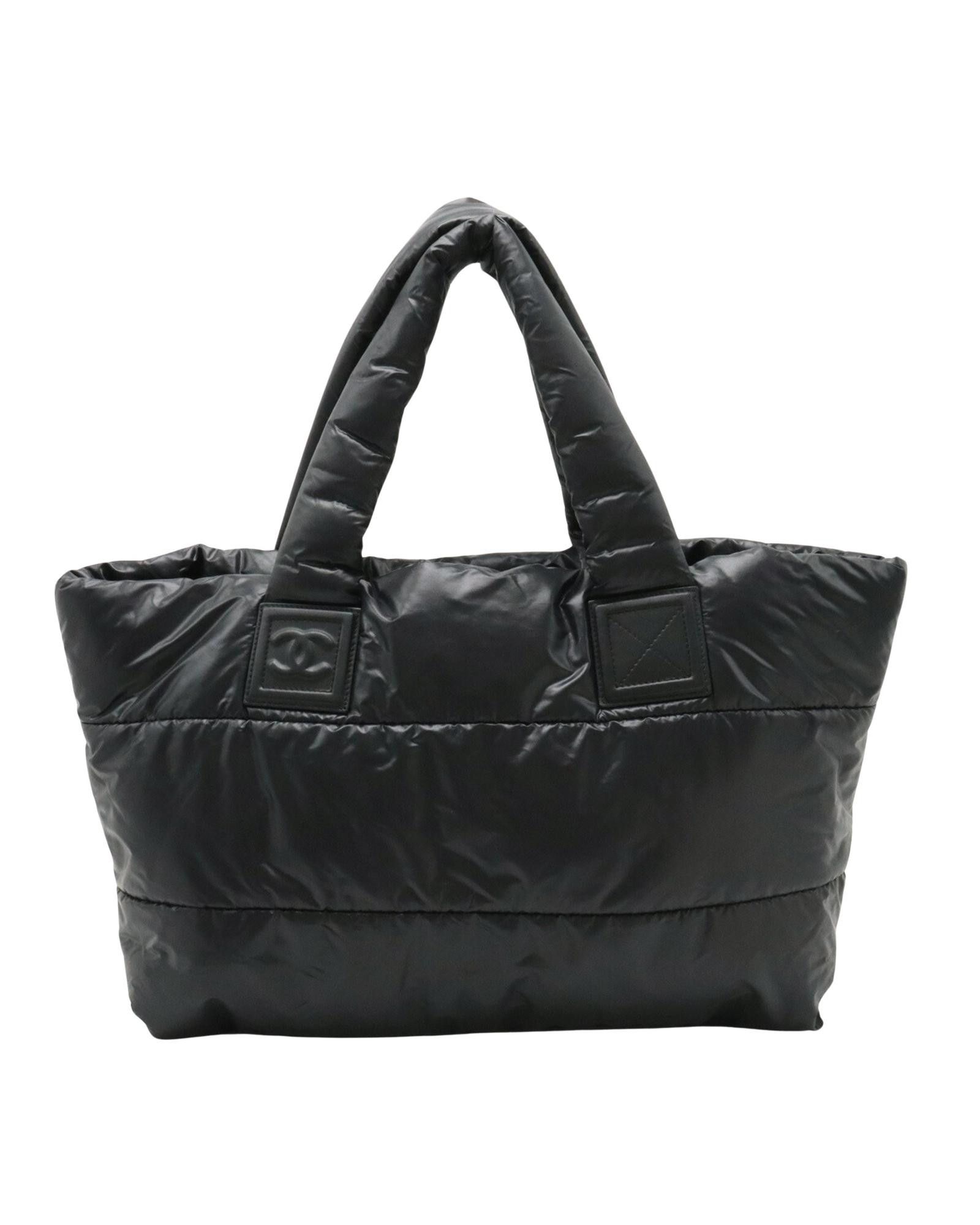 image of Chanel Versatile Black Shoulder Tote Bag, Women's