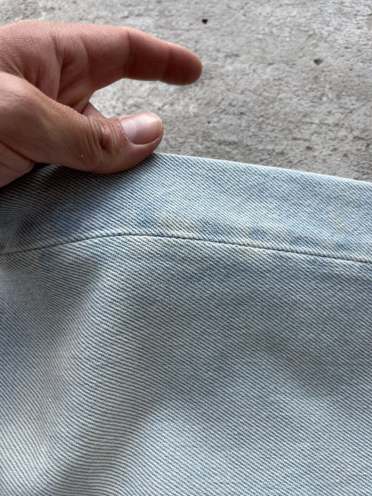 Maison Margiela Maison Margiela MM6 Flared Dirty Faded Jeans Denim Pants Size 27" / US 4 / IT 40 - 16 Thumbnail