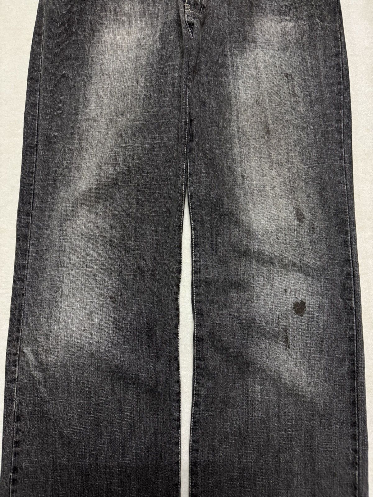 Japanese Brand VINTAGE 2000s BROGUE HOMME BAGGY JNCO FUBU HIPHOP STYLE Size US 32 / EU 48 - 5 Thumbnail