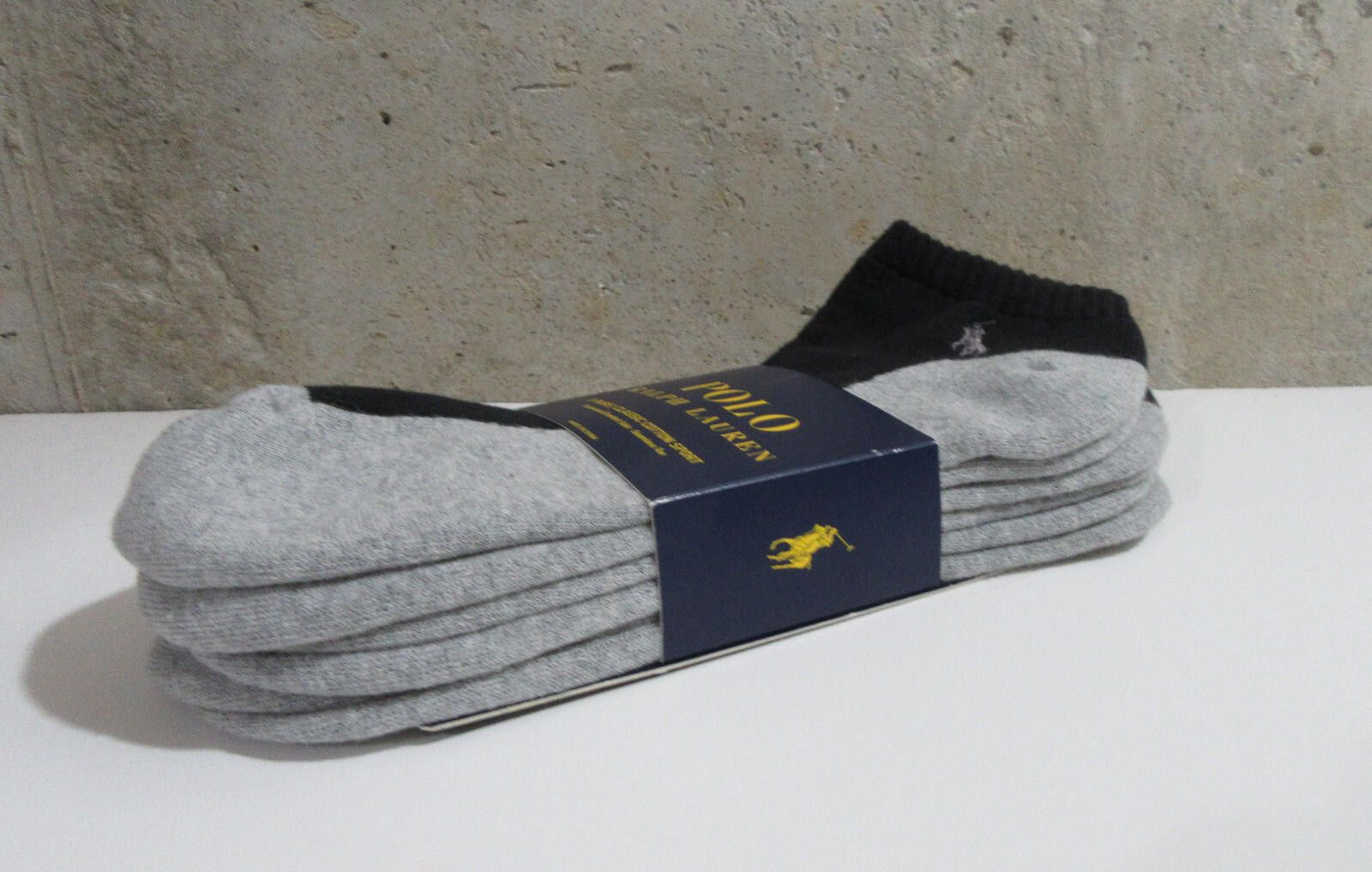 Polo Ralph Lauren Polo Ralph Lauren Mens Classic Cotton Sport Low Cut Socks Size ONE SIZE - 3 Thumbnail