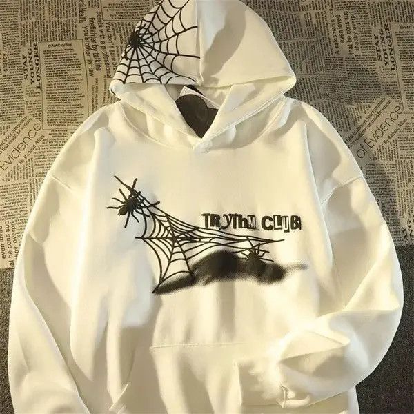 Other Spider Web Loose Hoodie Size US L / EU 52-54 / 3 - 2 Thumbnail