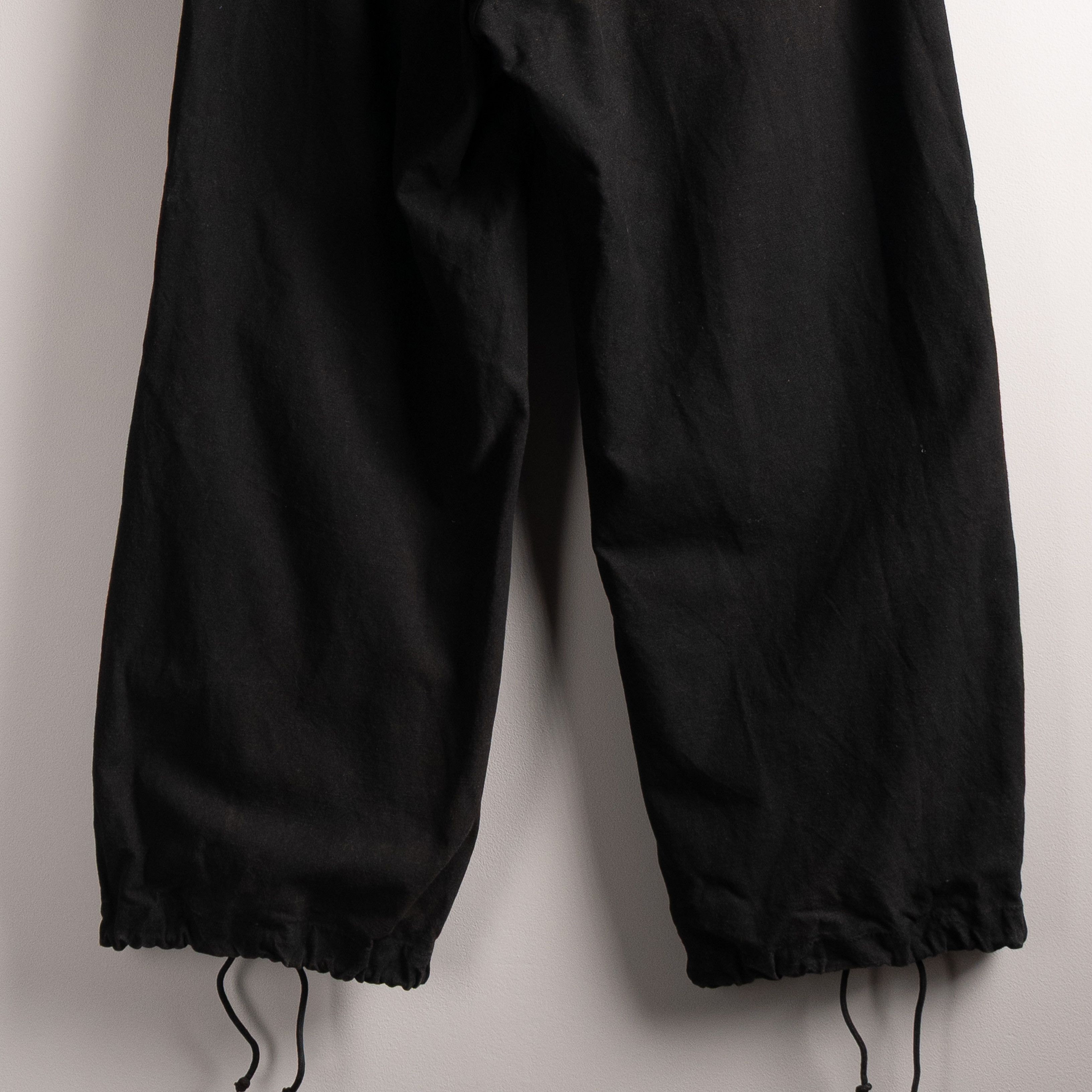 Story Mfg. Story MFG Paco Pants Black Slub Size US 28 / EU 44 - 7 Thumbnail