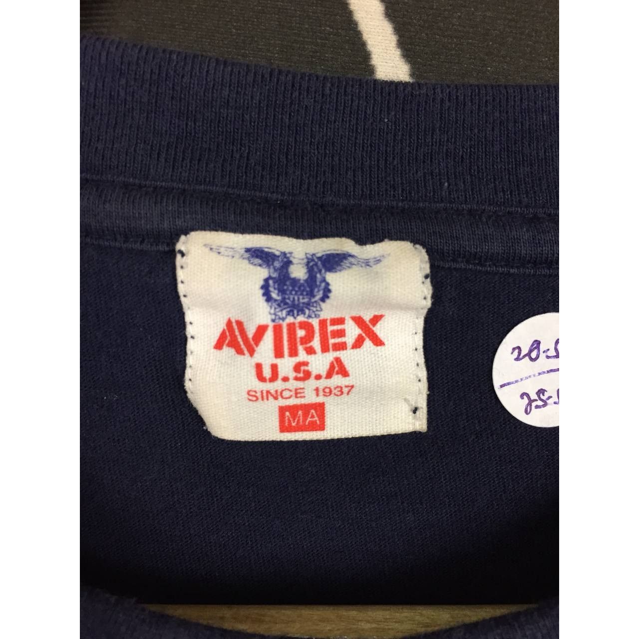 Avirex × Vintage Vtg Avirex USA Military Aesthetic Single Stitch Tee Size US M / EU 48-50 / 2 - 8 Thumbnail