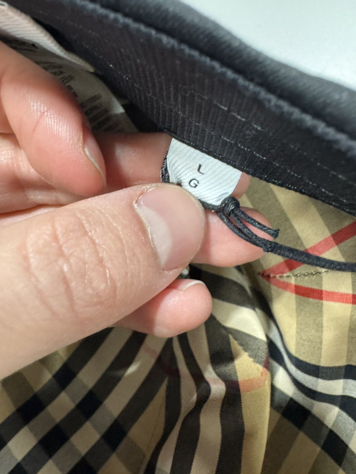 Burberry Burberry Check Baseball Cap NEW 475$ Size ONE SIZE - 6 Thumbnail