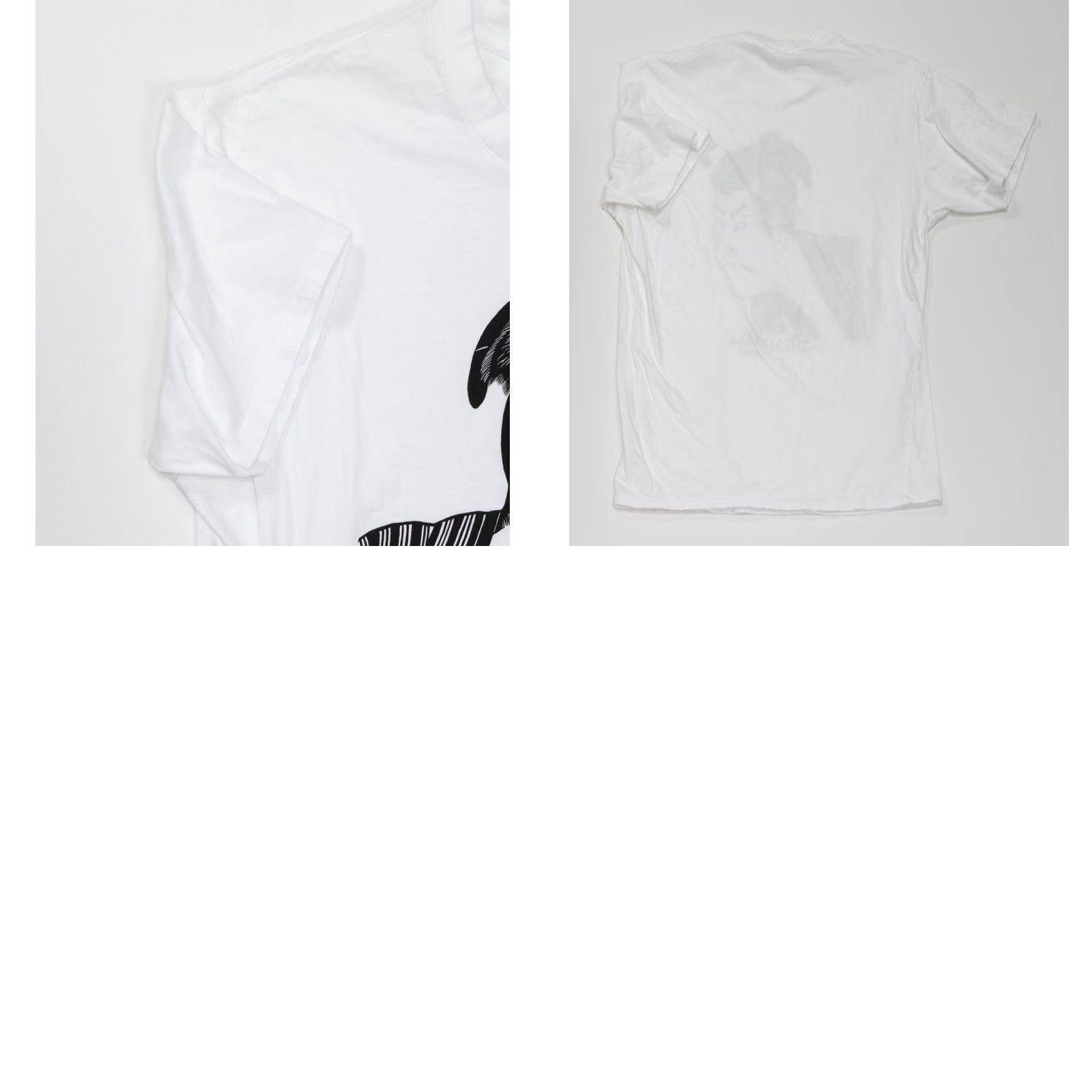 Vintage VINTAGE Japan Shine T-Shirt Mens 90s Art Streetwear White Cotton Size L Size US L / EU 52-54 / 3 - 8 Thumbnail