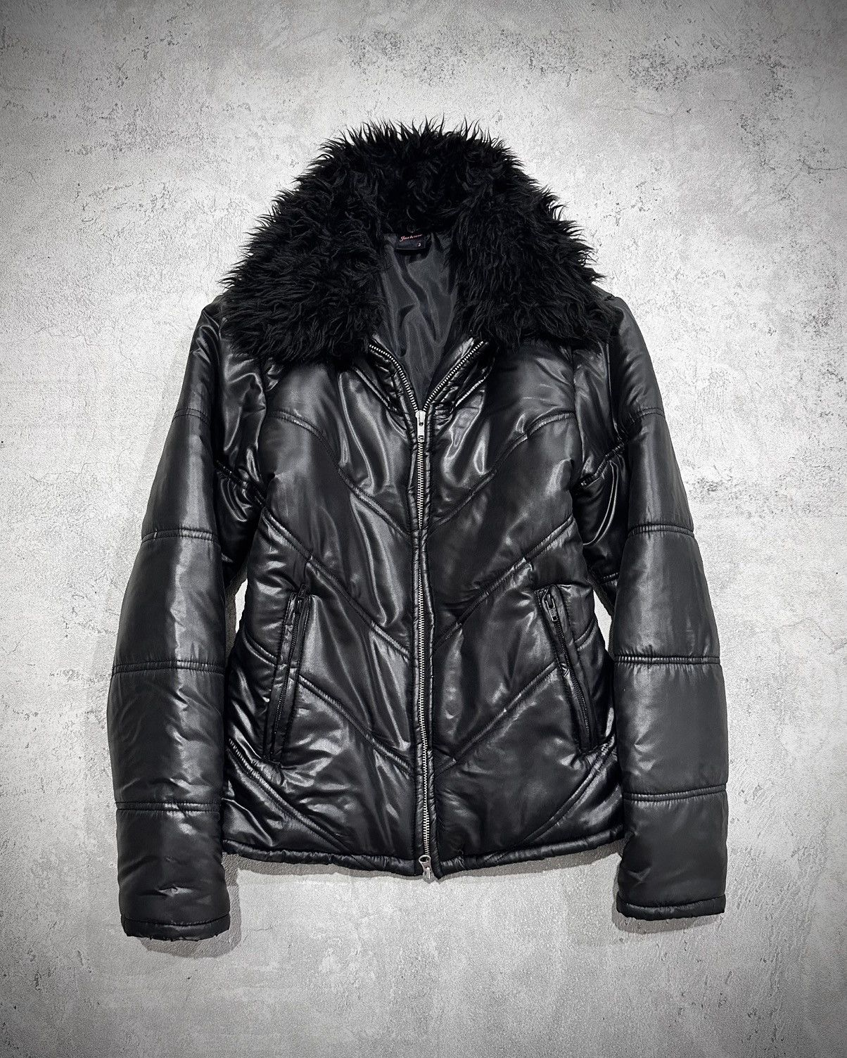 JACKROSE Jackrose Vkei Fur Neck Jacket Kmrii Isamukatayama Style Size US M / EU 48-50 / 2 - 1 Thumbnail
