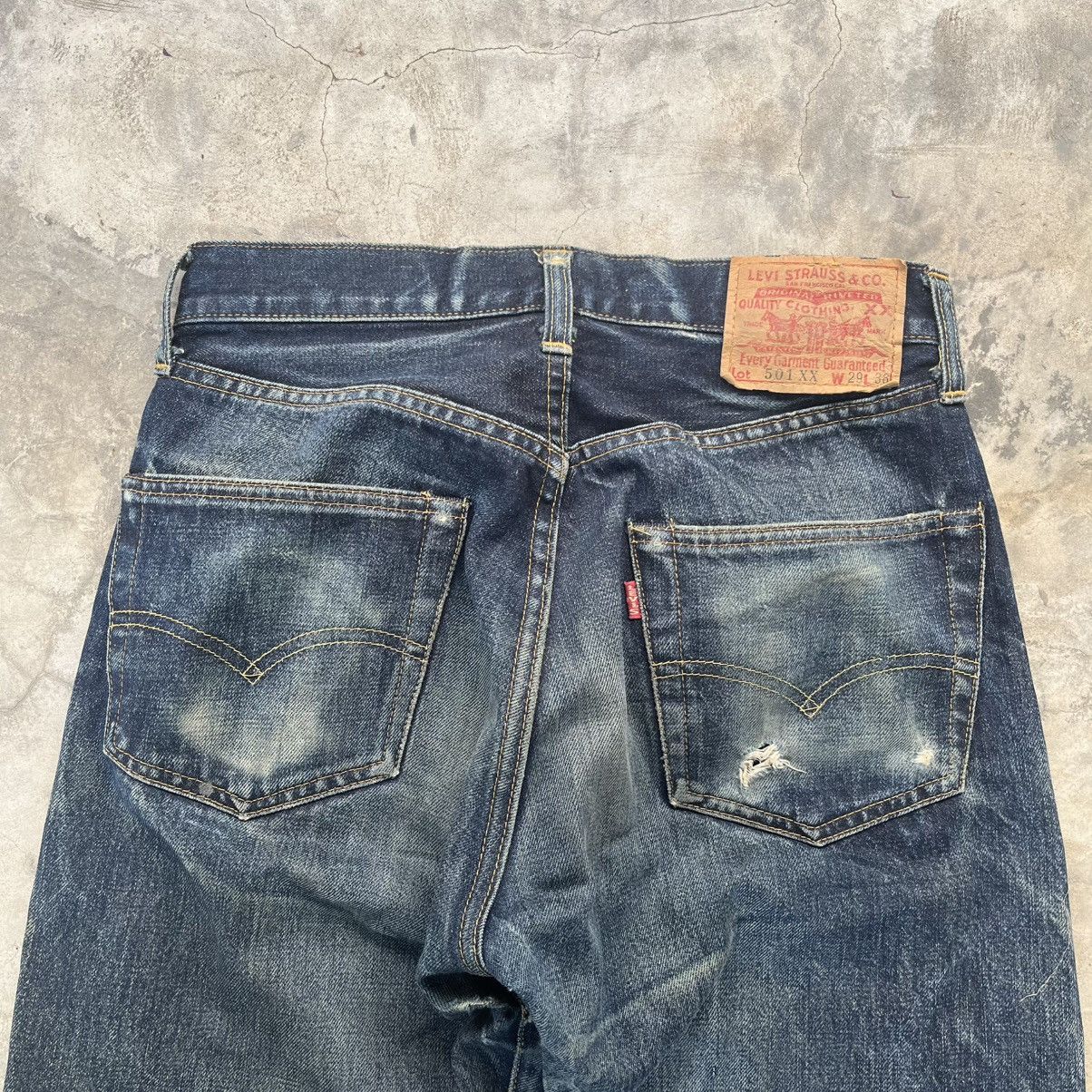 Vintage 1950s Levi’s 501xx lvc made in USA button 555 🇺🇸 Size US 29 - 2 Thumbnail