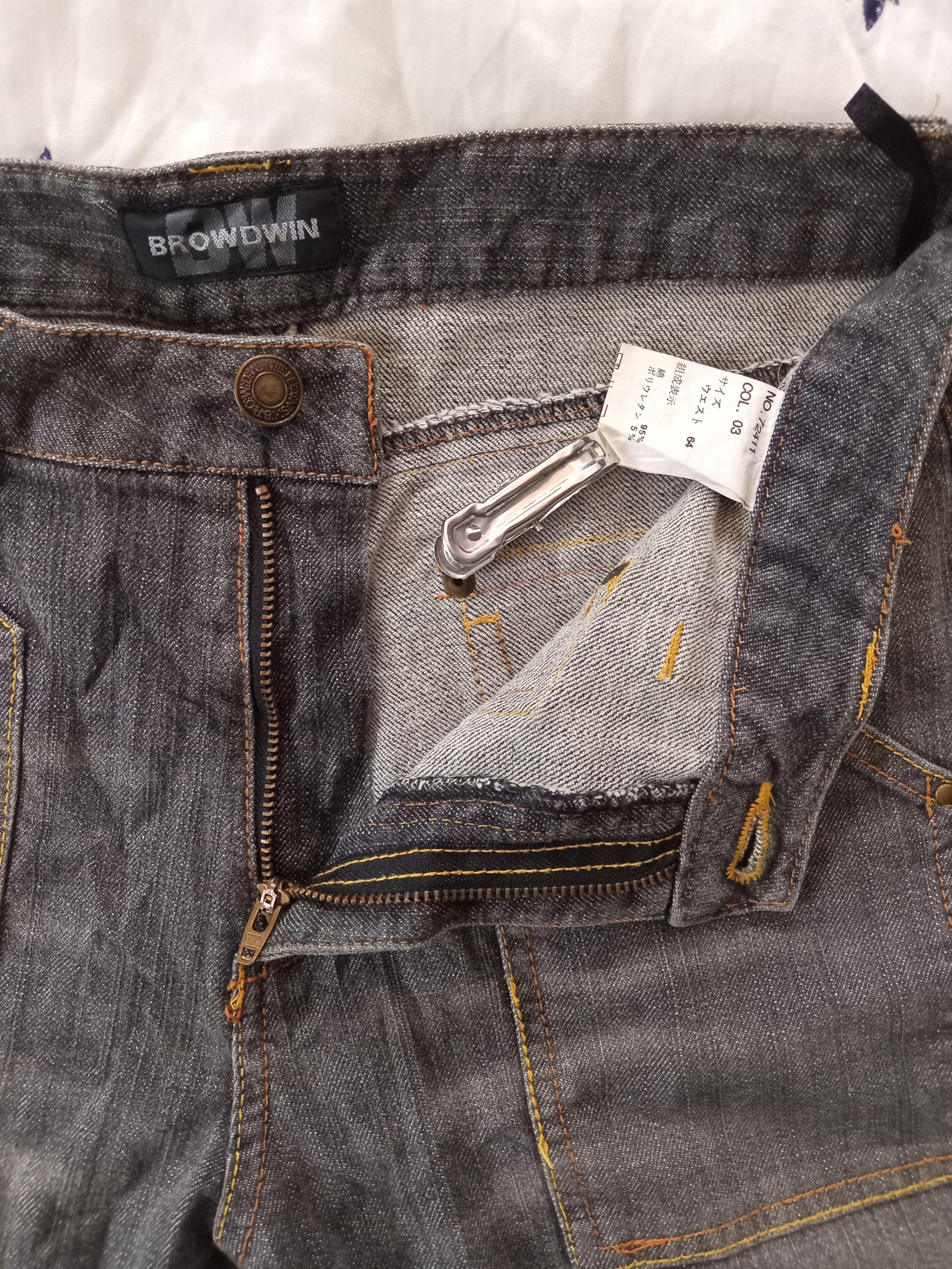 Hysteric Glamour × Japanese Brand Vintage BROWDWIN Flare Bush Pants Japanese Brand Size US 28 / EU 44 - 5 Thumbnail