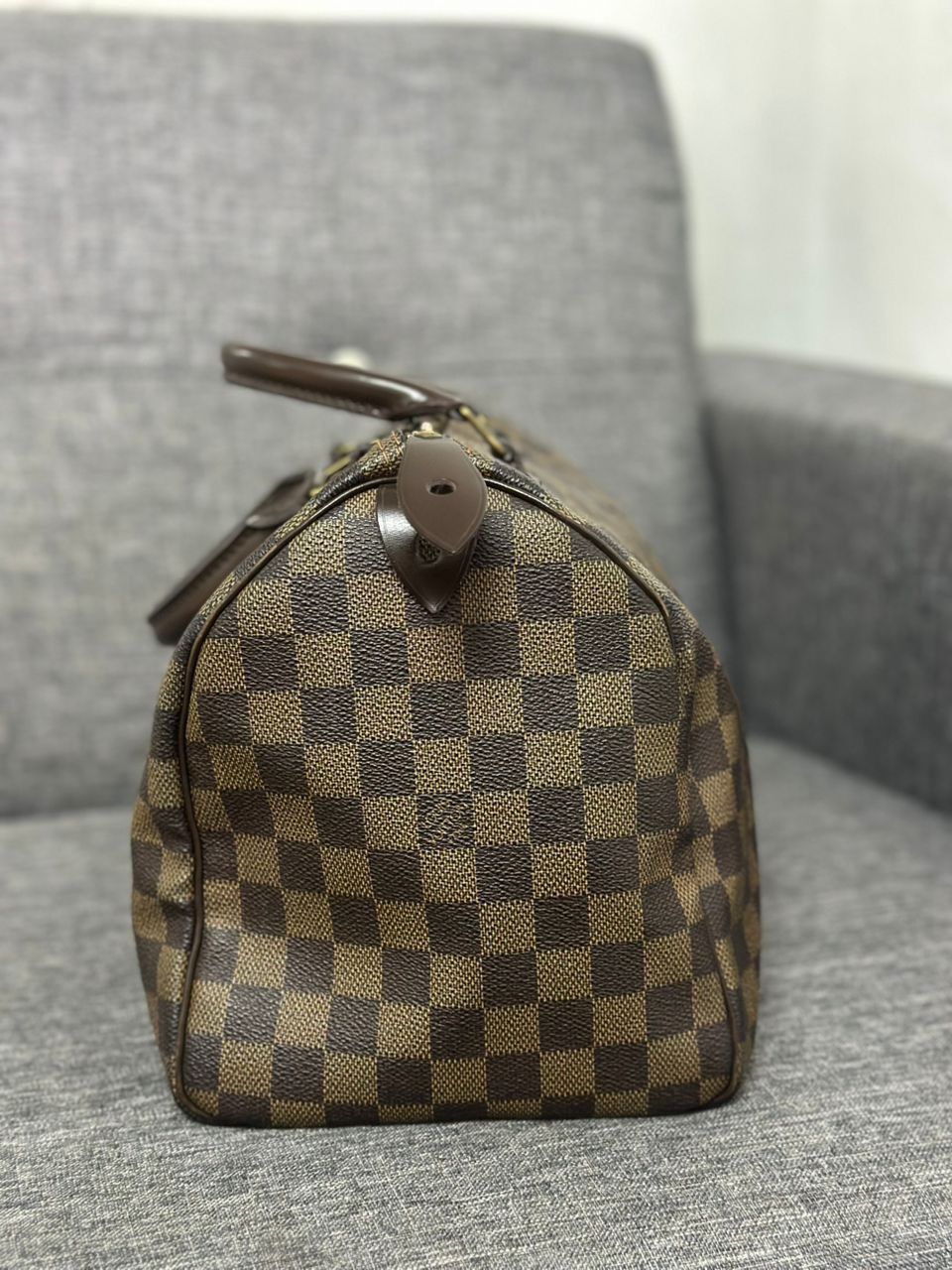 Louis Vuitton Authentic Louis Vuitton Monogram Damier Ebene Speedy 30 Size ONE SIZE - 3 Thumbnail