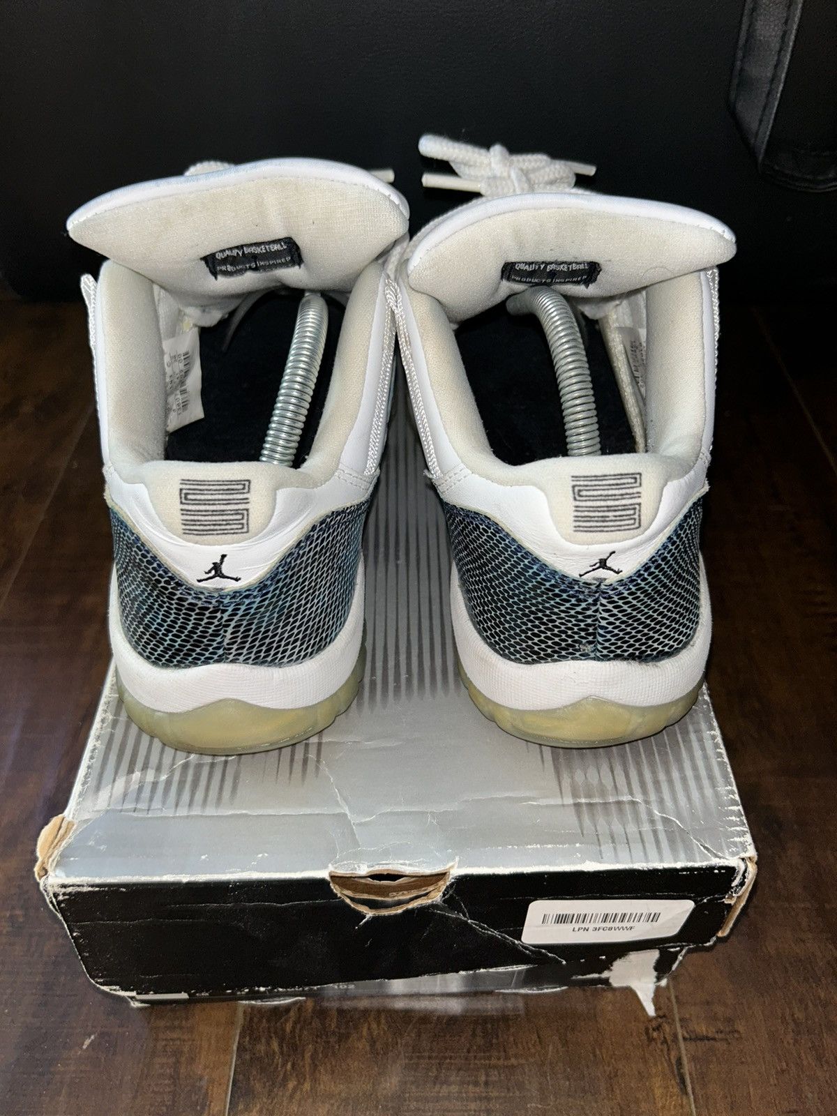 Jordan Brand 2001 low Jordan 11 navy snake skin Size US 8 / EU 41 - 7 Thumbnail