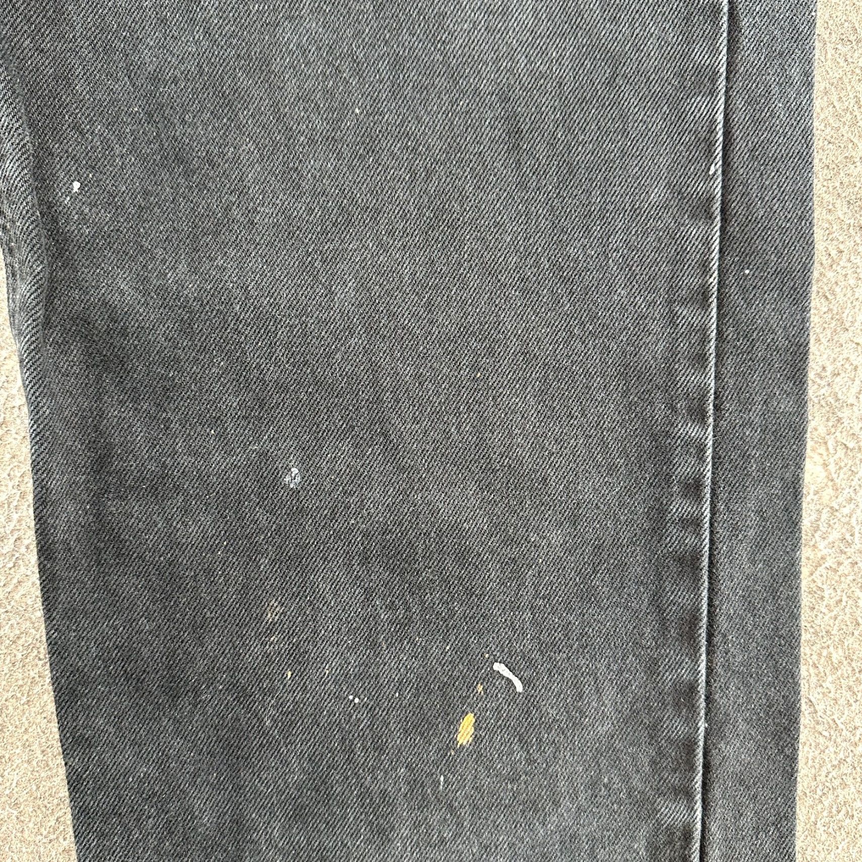Carhartt Carhartt Jeans Mens 42x34 Black Carpenter Relaxed Dark Wash Denim B161 Size US 42 / EU 58 - 7 Thumbnail