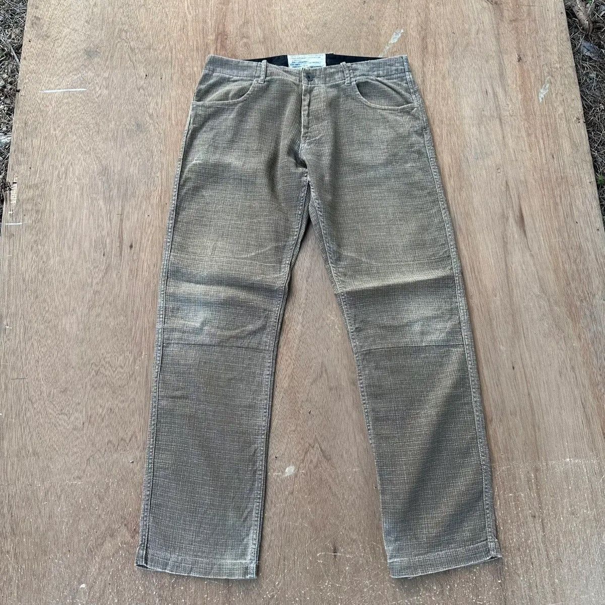 Garment Project × Japanese Brand × Vintage SICKS💥VINTAGE JOHNBULL W34L32 DONUT BUTTON HEMP COTTON PANT Size US 34 / EU 50 - 1 Thumbnail
