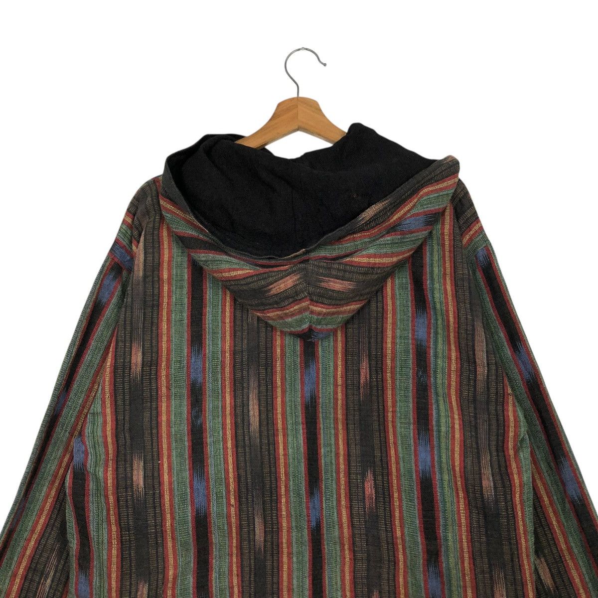 Japanese Brand 🔥VINTAGE BAJRA PULL OVER HICKORY STRIPED LAXMI ISSEY MIYAKE Size US M / EU 48-50 / 2 - 11 Thumbnail