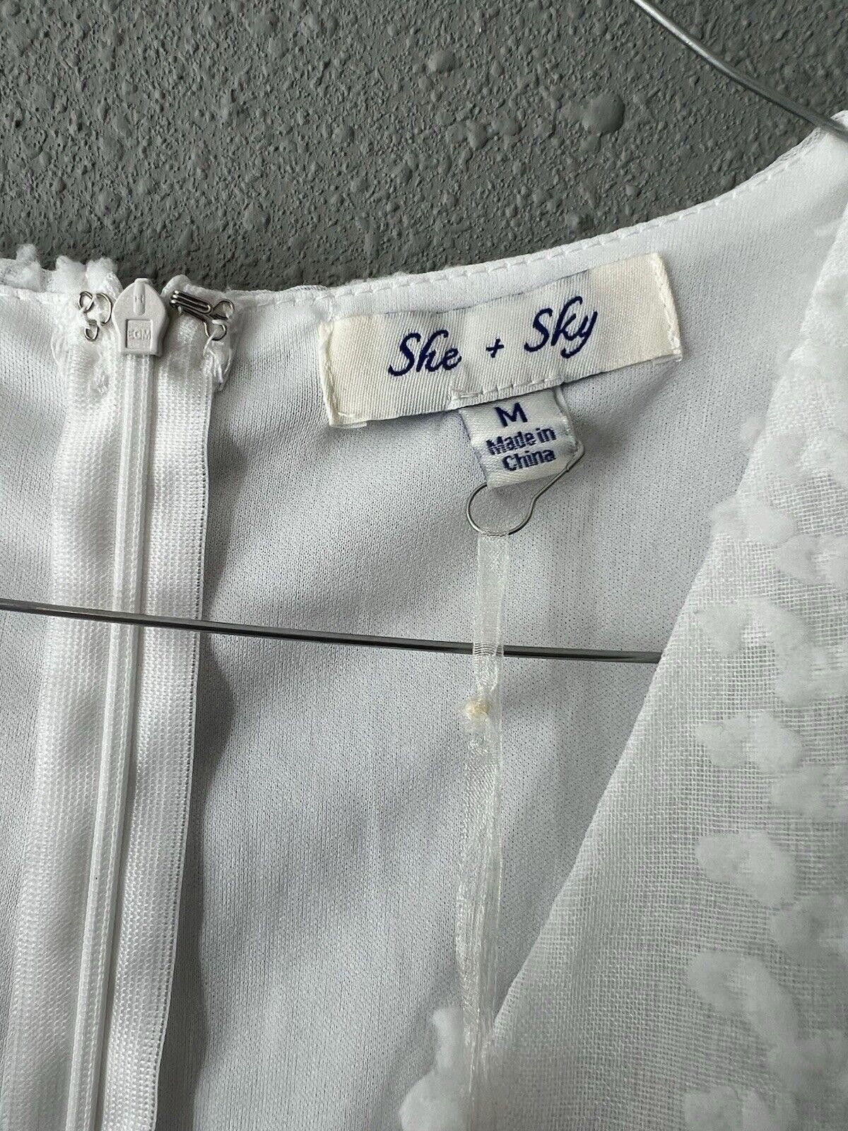 Sky High Farm Workwear SHE + SKY Jacquard Dress Size M / US 6-8 / IT 42-44 - 6 Thumbnail