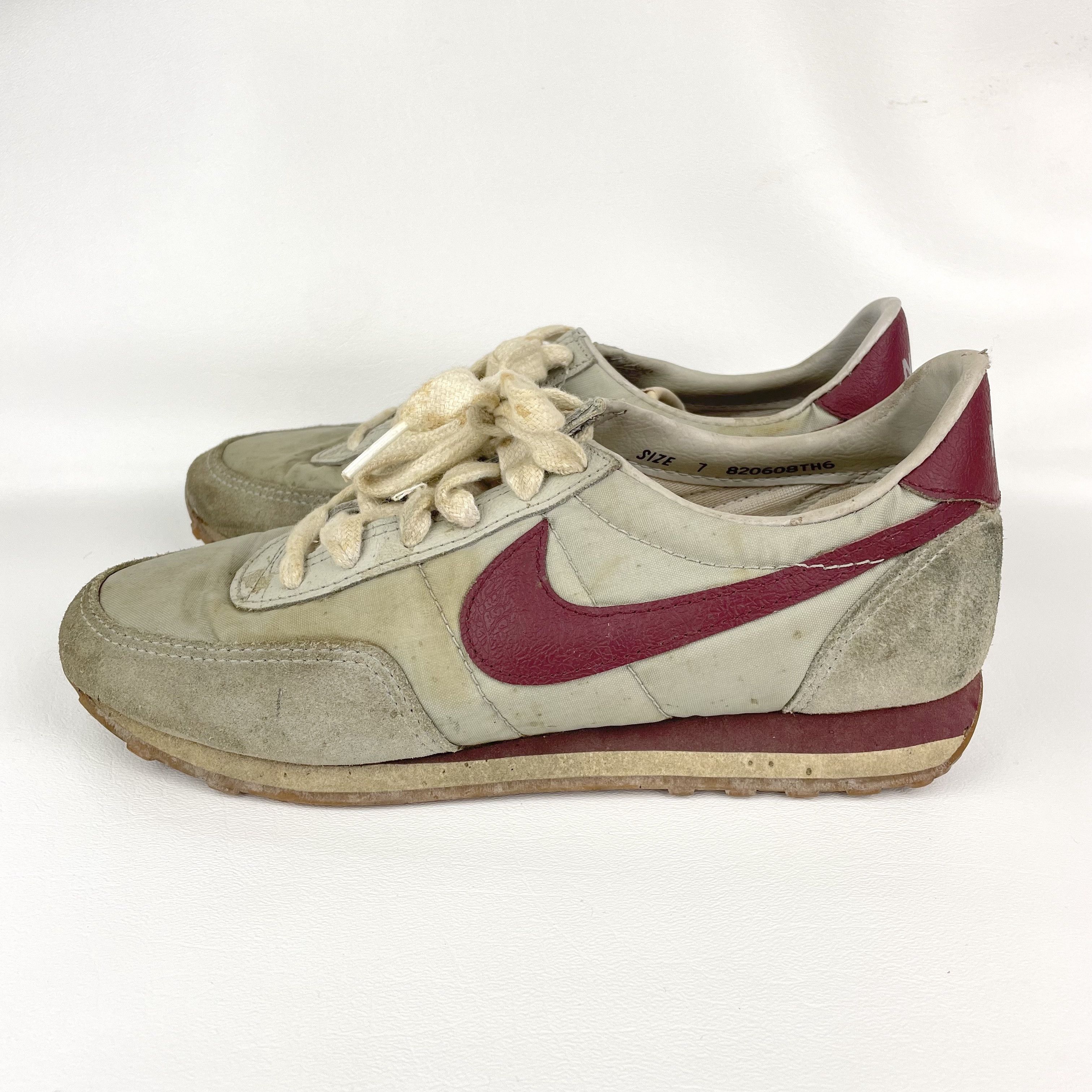 Nike VTG 80s Nike Diablo Waffle Trainer 2 Monterey 1982 1980s Size US 7 / EU 40 - 2 Thumbnail