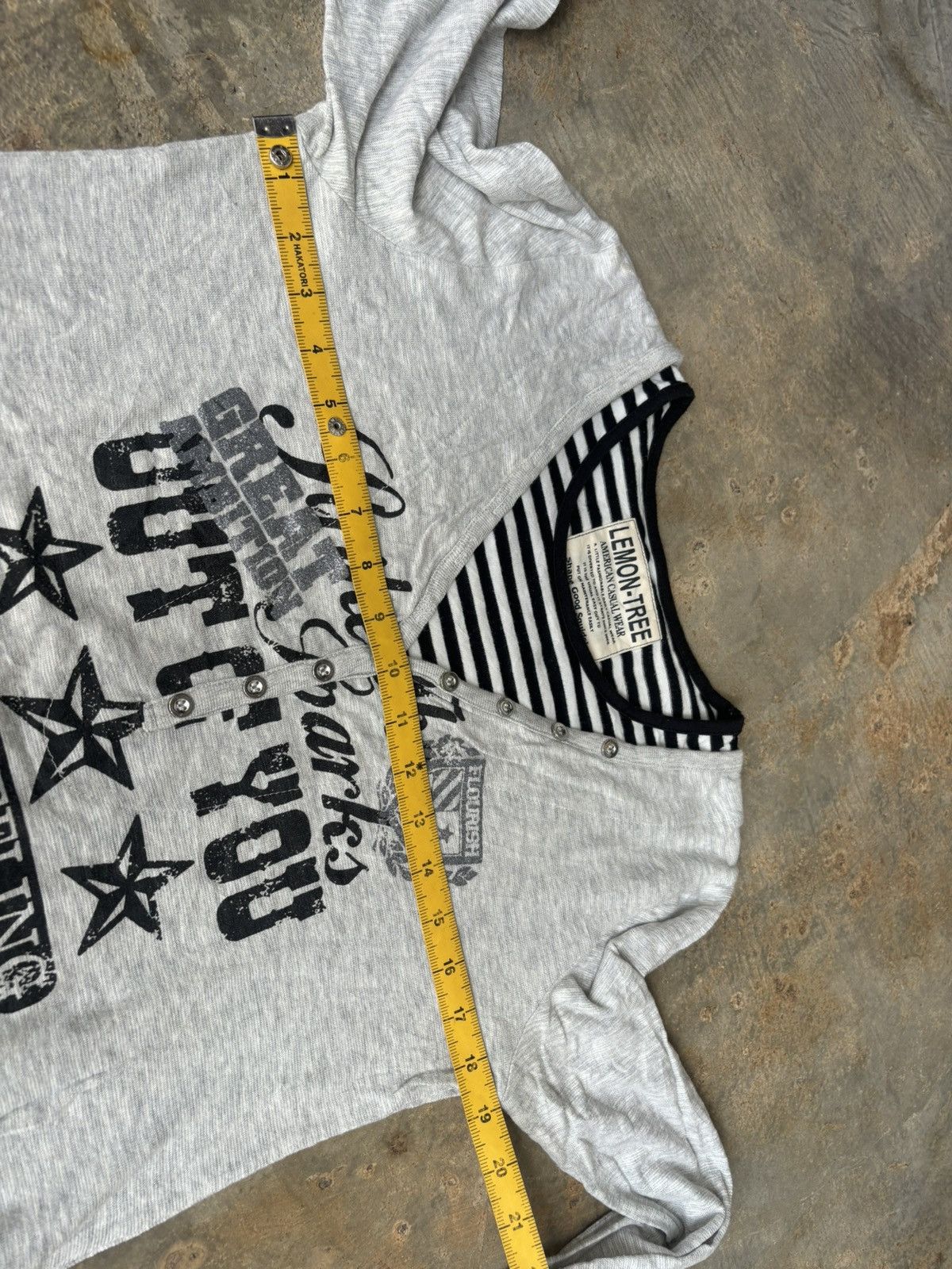 Hysteric Glamour × If Six Was Nine × Japanese Brand Y2k Double Layer Lemon-Tree Ifsixwasnine Punk Style Size US L / EU 52-54 / 3 - 8 Thumbnail