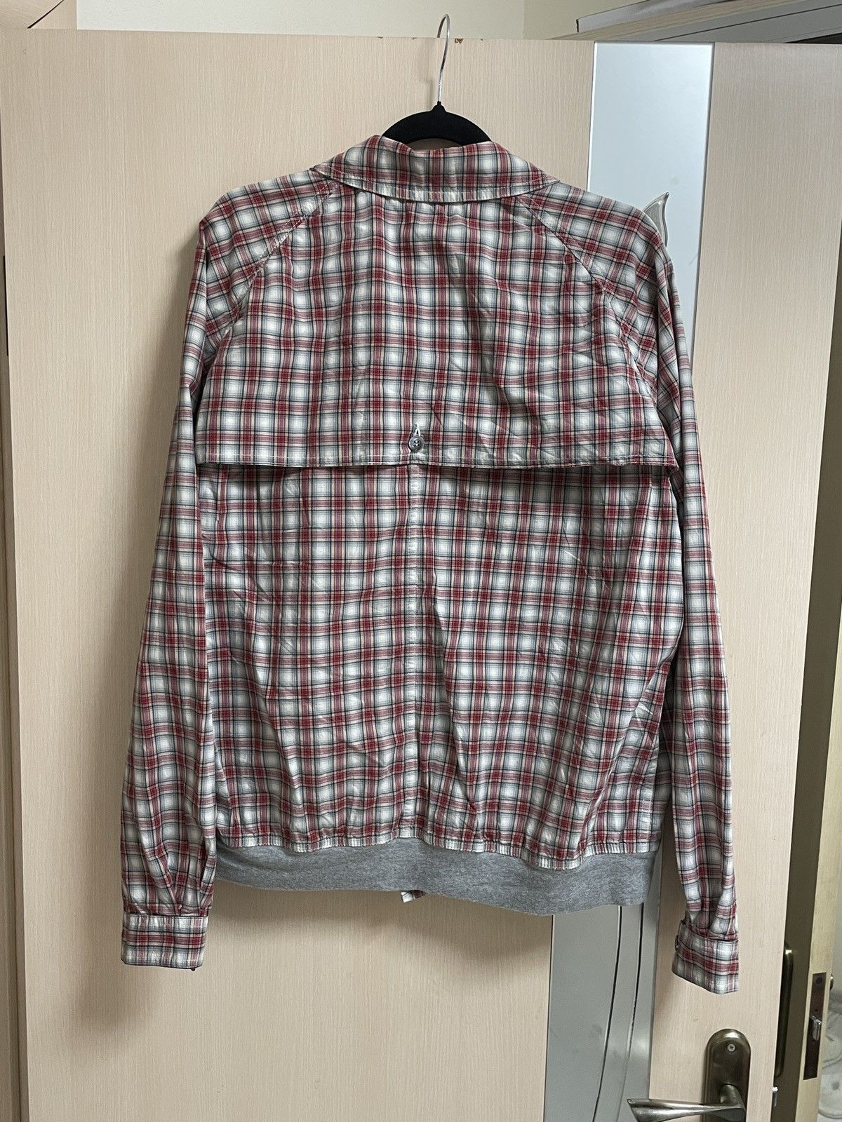 Alexander McQueen Alexander Mcqueen Cotton Bomber Jacket Check Pattern Size US M / EU 48-50 / 2 - 21 Thumbnail