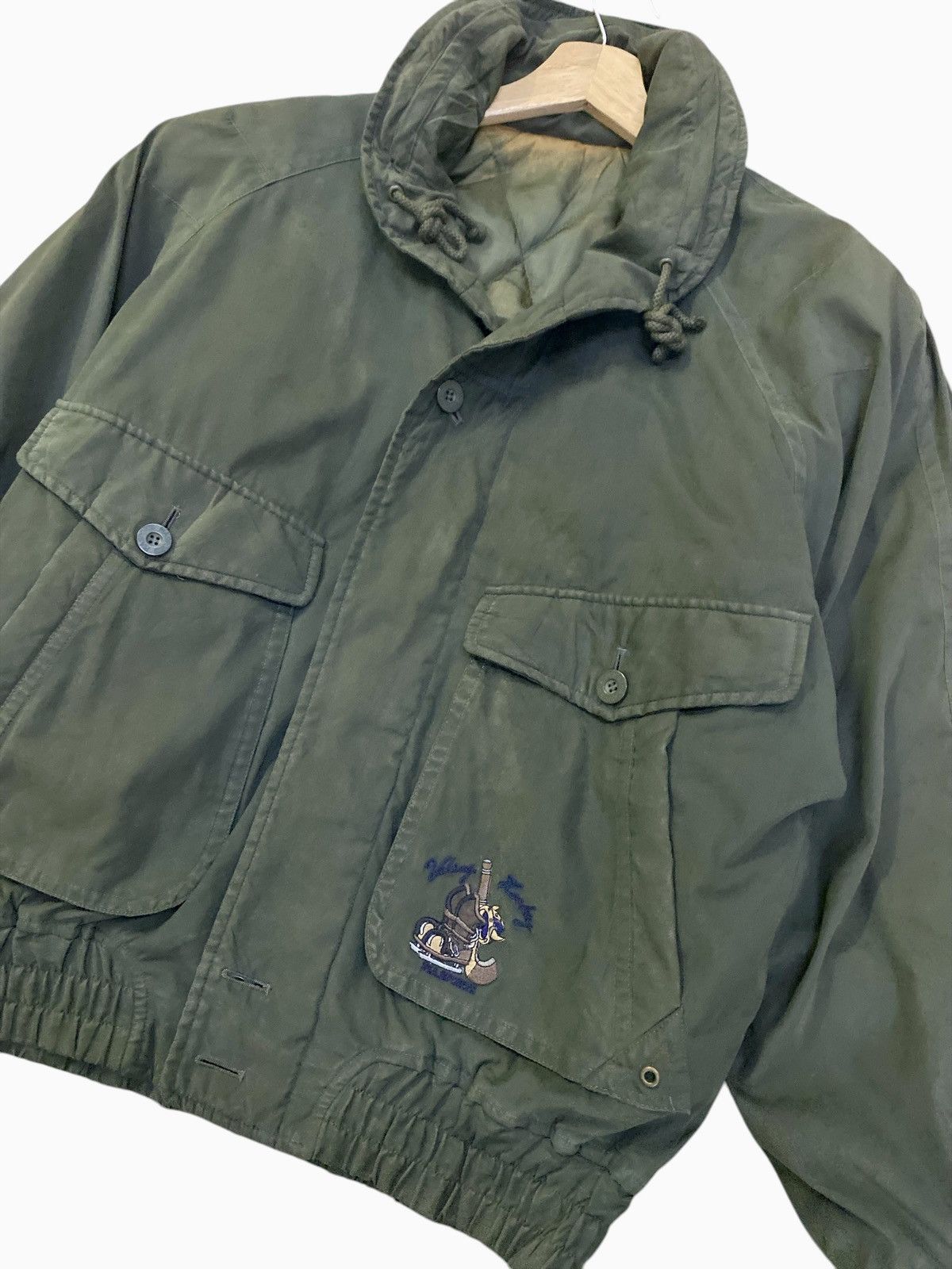 NHL × Vintage Vintage Pia Sports Jacket Viking Hockey Team Size US M / EU 48-50 / 2 - 3 Thumbnail