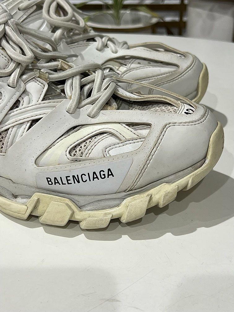 Balenciaga Balenciaga White Track Sneakers Size US 9 / EU 42 - 3 Thumbnail